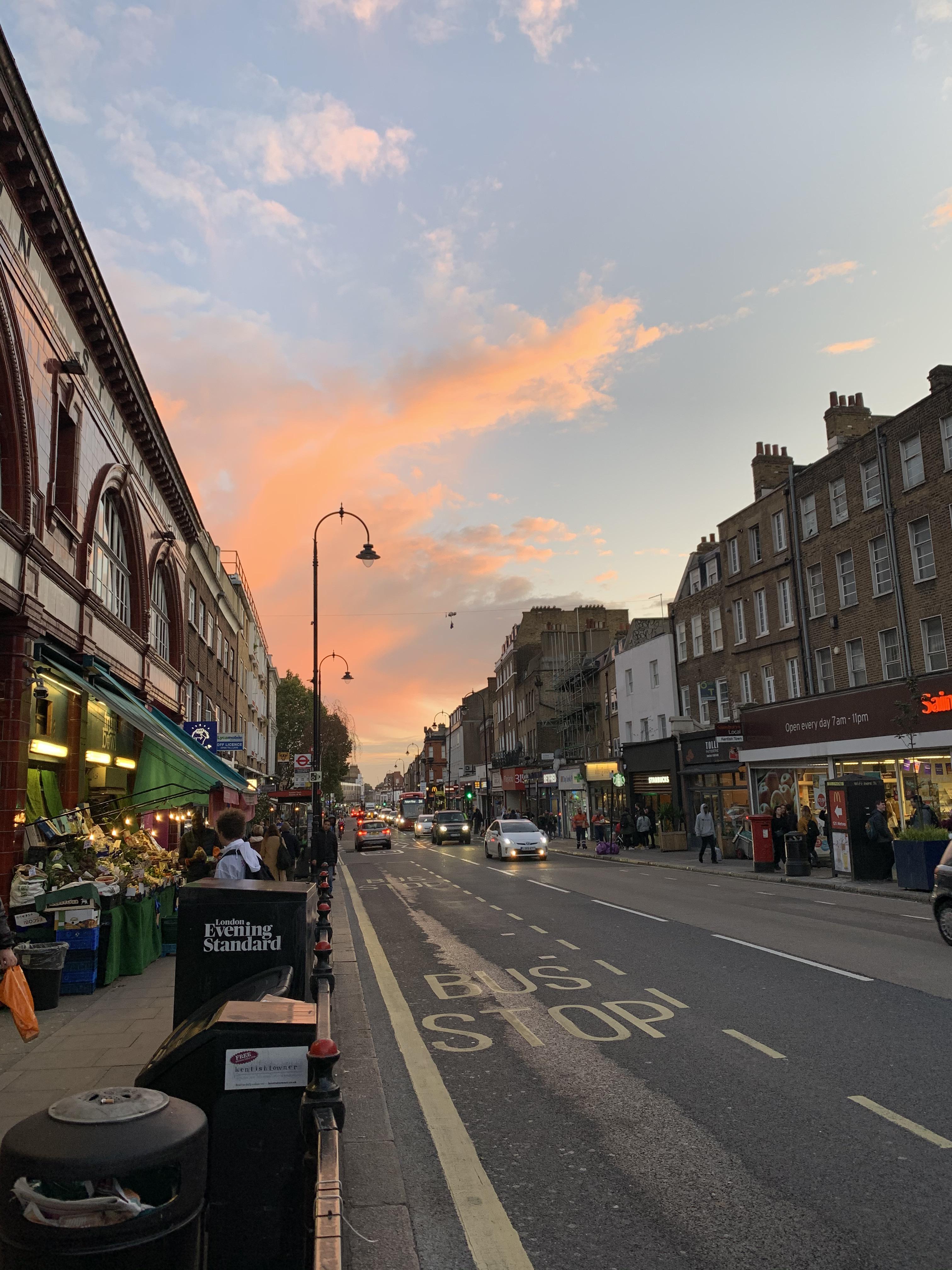Kentish Town this evening r/london