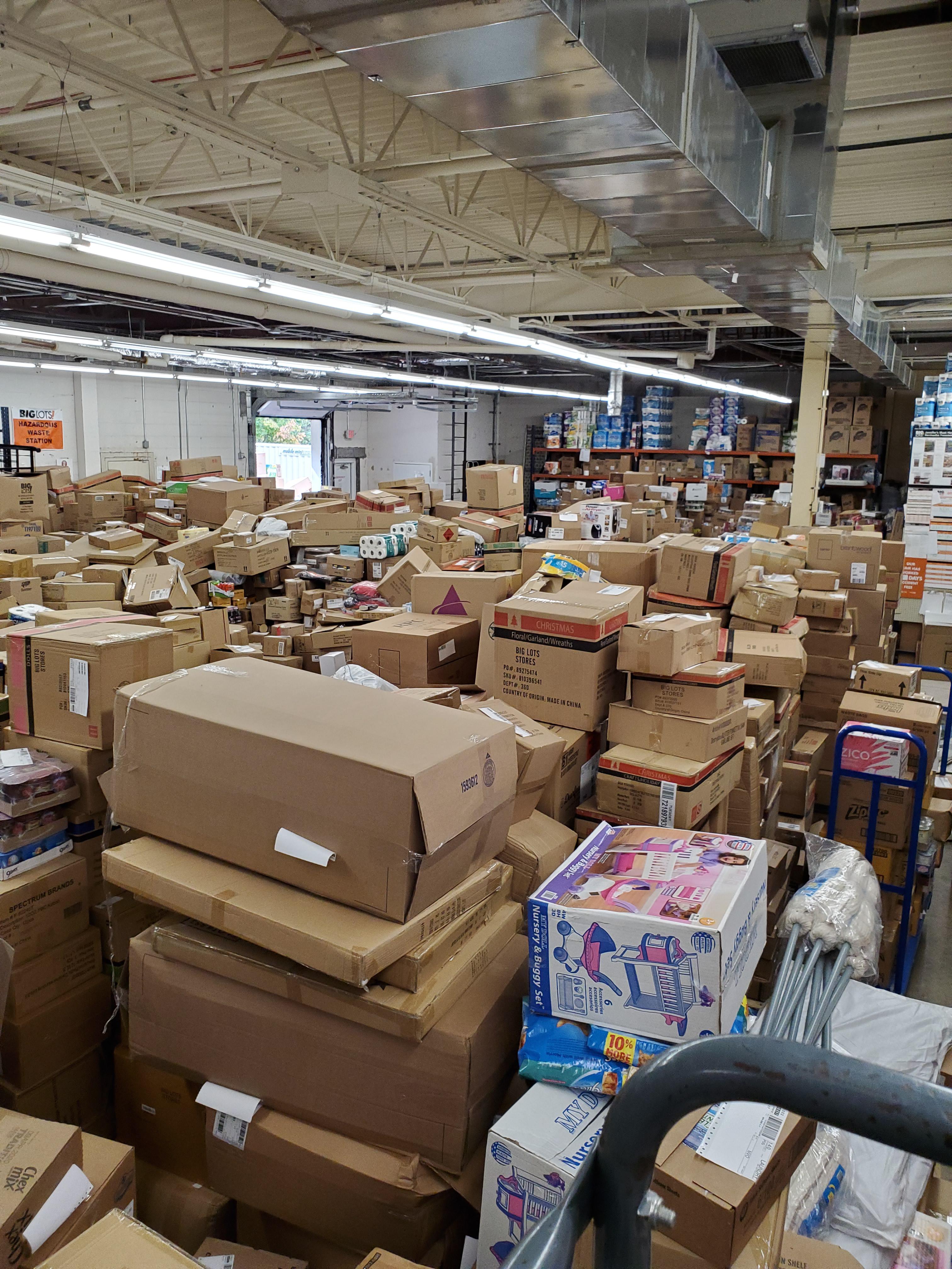 I Recently Took Over A Store. This Is Their Backroom.... : R/Biglots