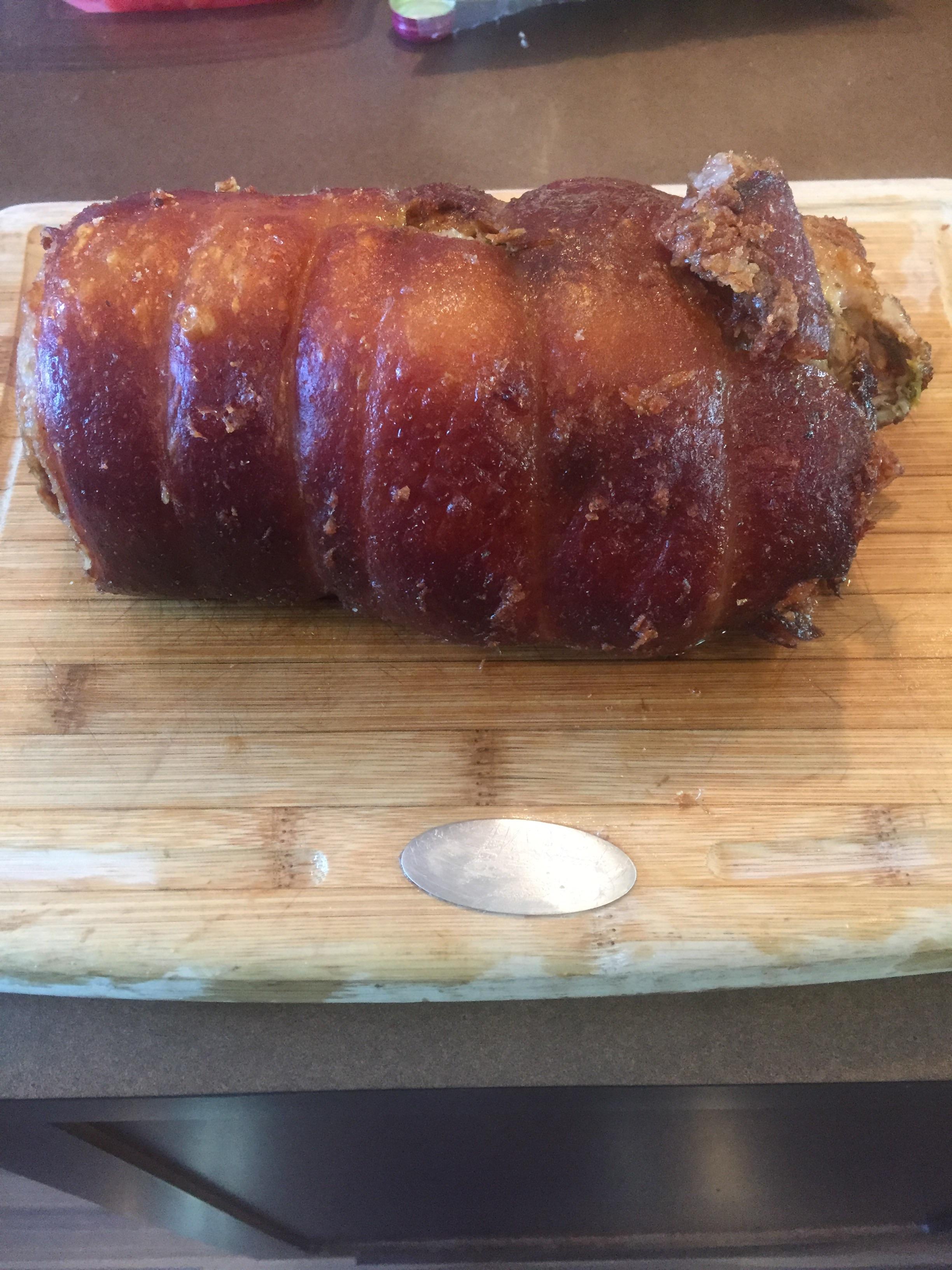 Kenji’s SousVide Porchetta. I wish I took a cut pic because it was