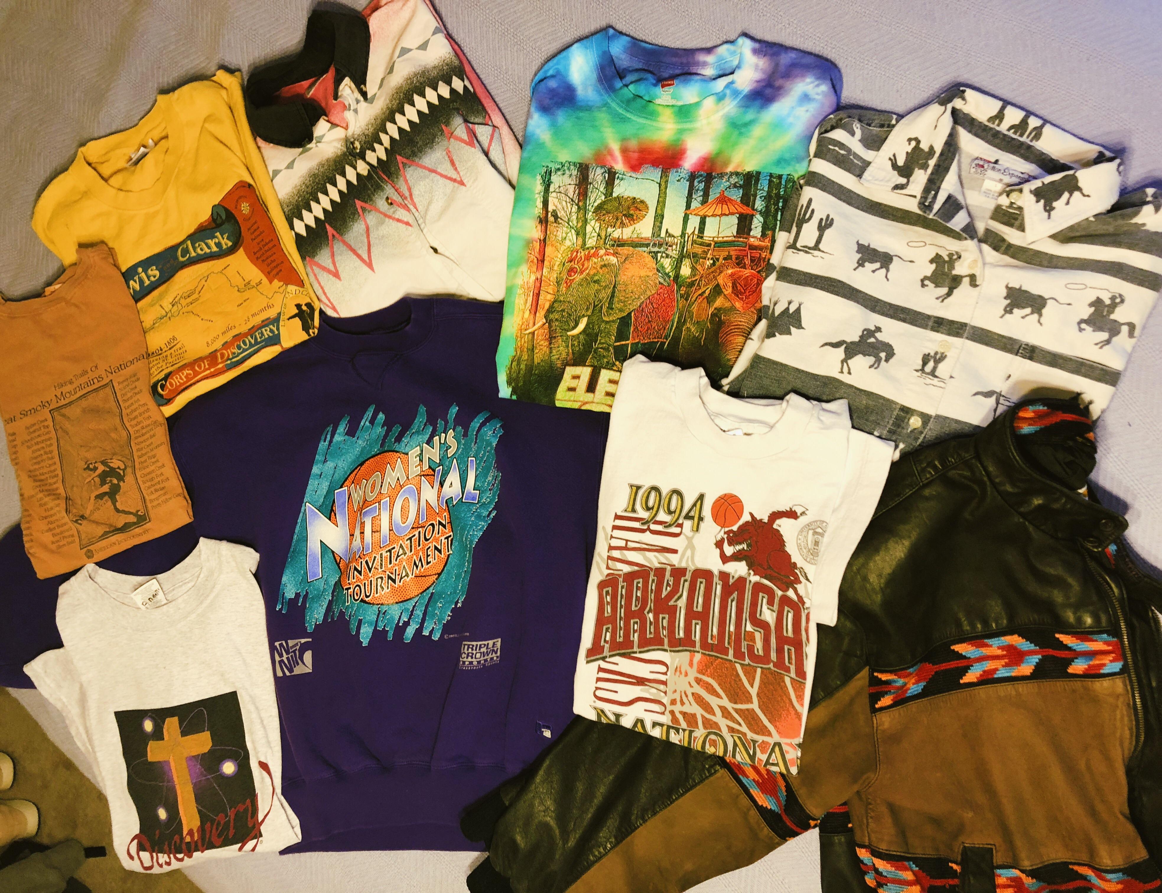 All this for TEN DOLLARS Goodwill Outlet! Bythepound is incredible