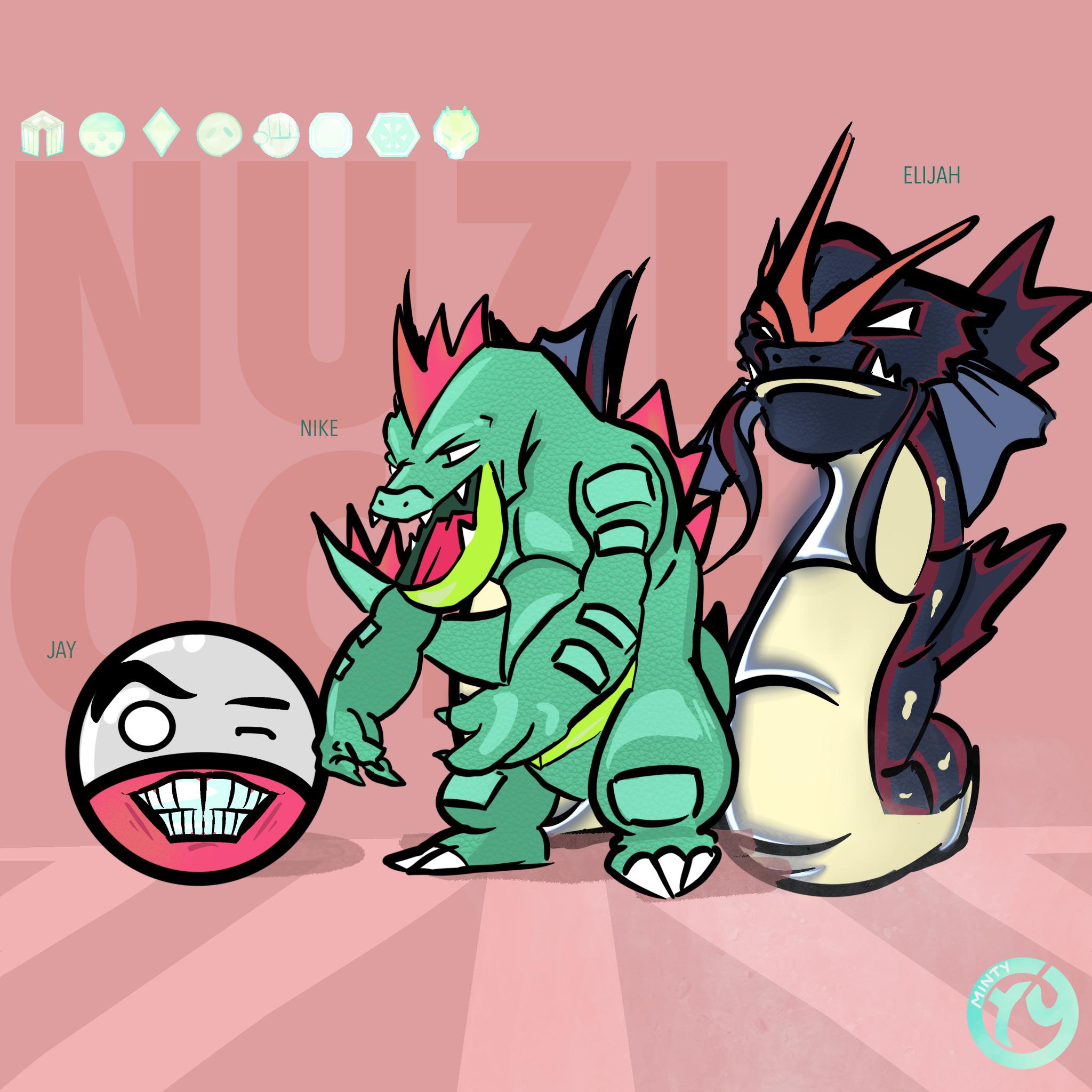 [OC] got my final johto badge with this team in my heartgold nuzlocke
