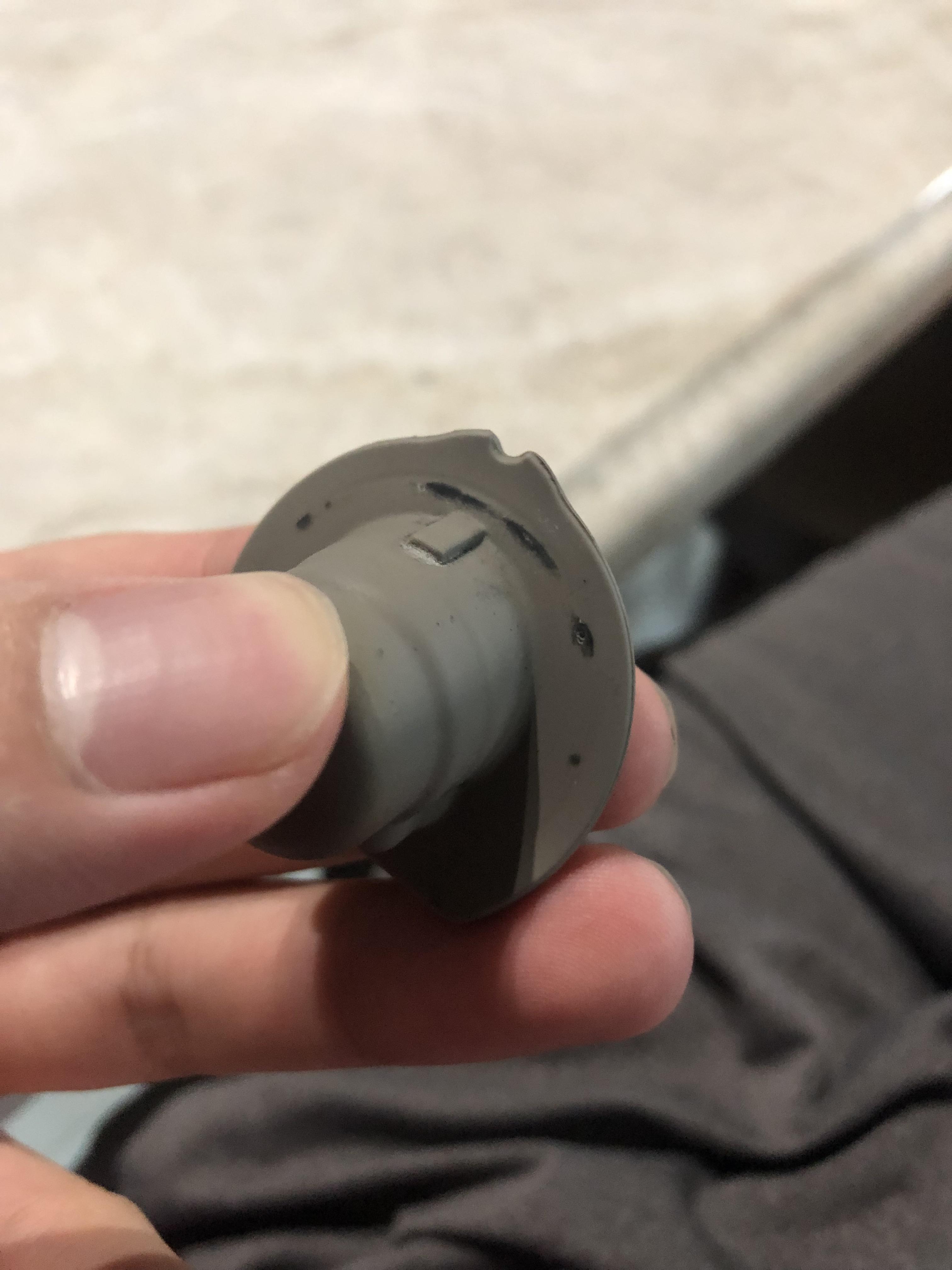 Black ring at the cap of my water bottle. I tried to clean and boil the