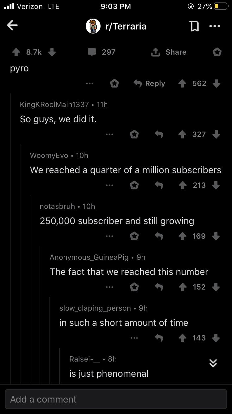 Yes sir r/pyrocynical