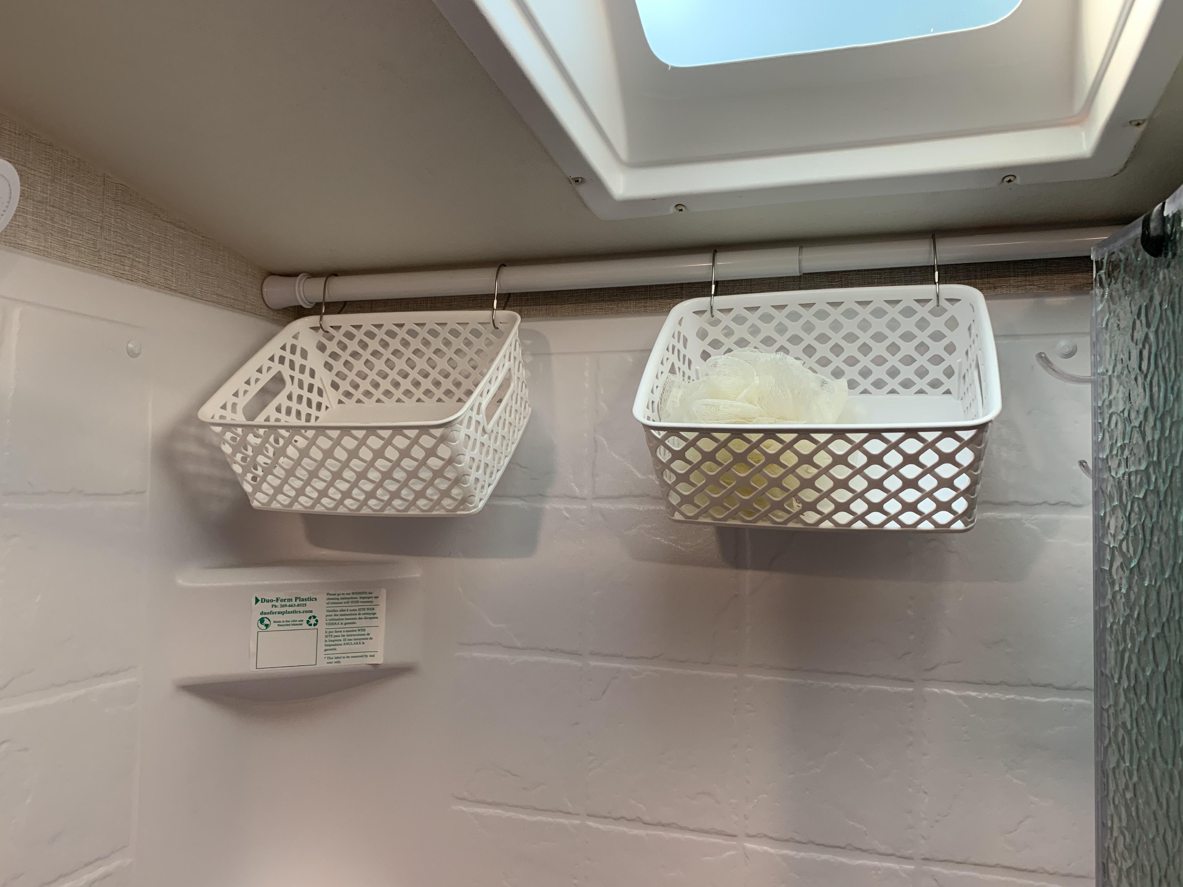 Shower caddy idea. r/GoRVing