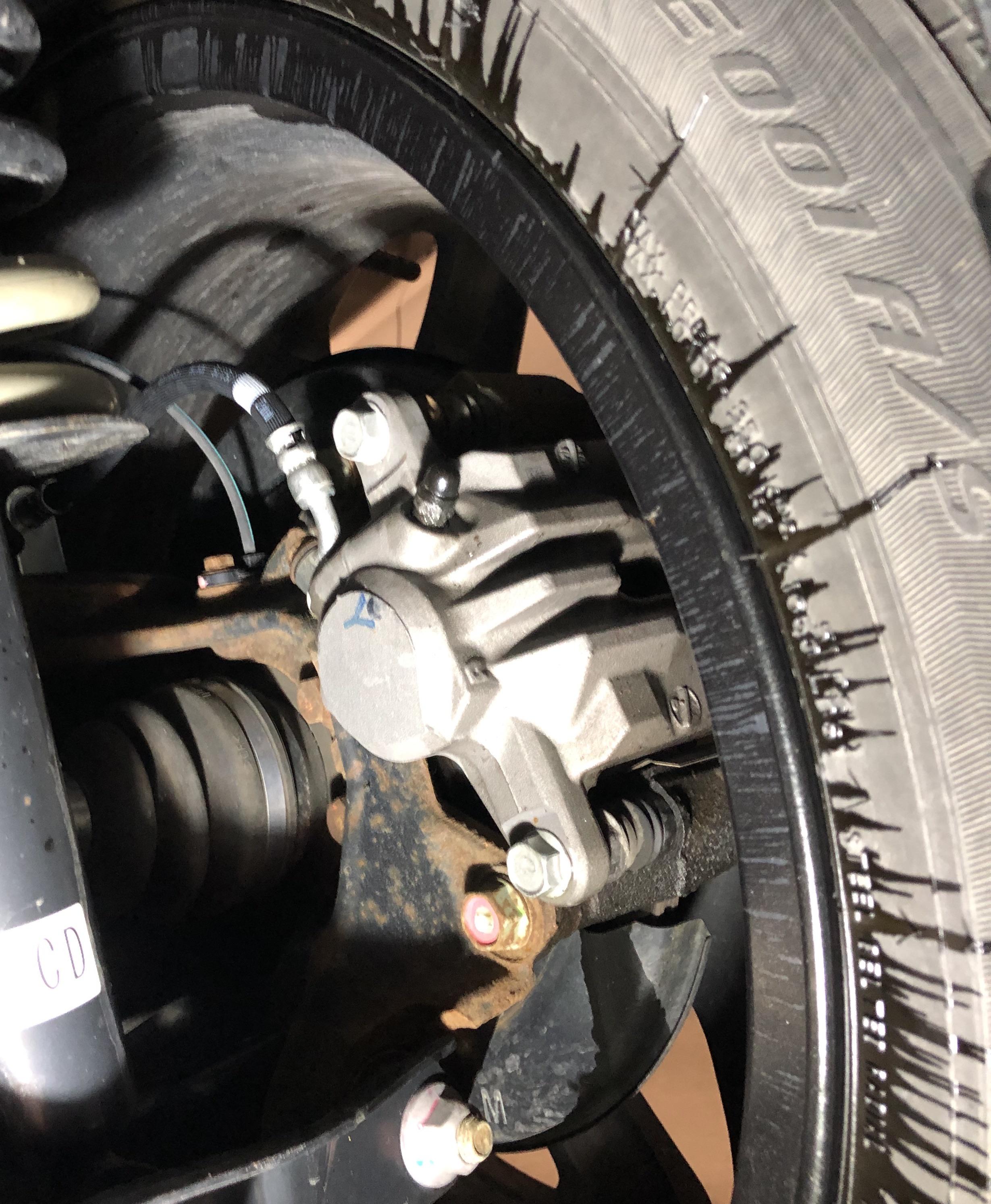 Anyone else get new rear calipers as part of the brake hose recall