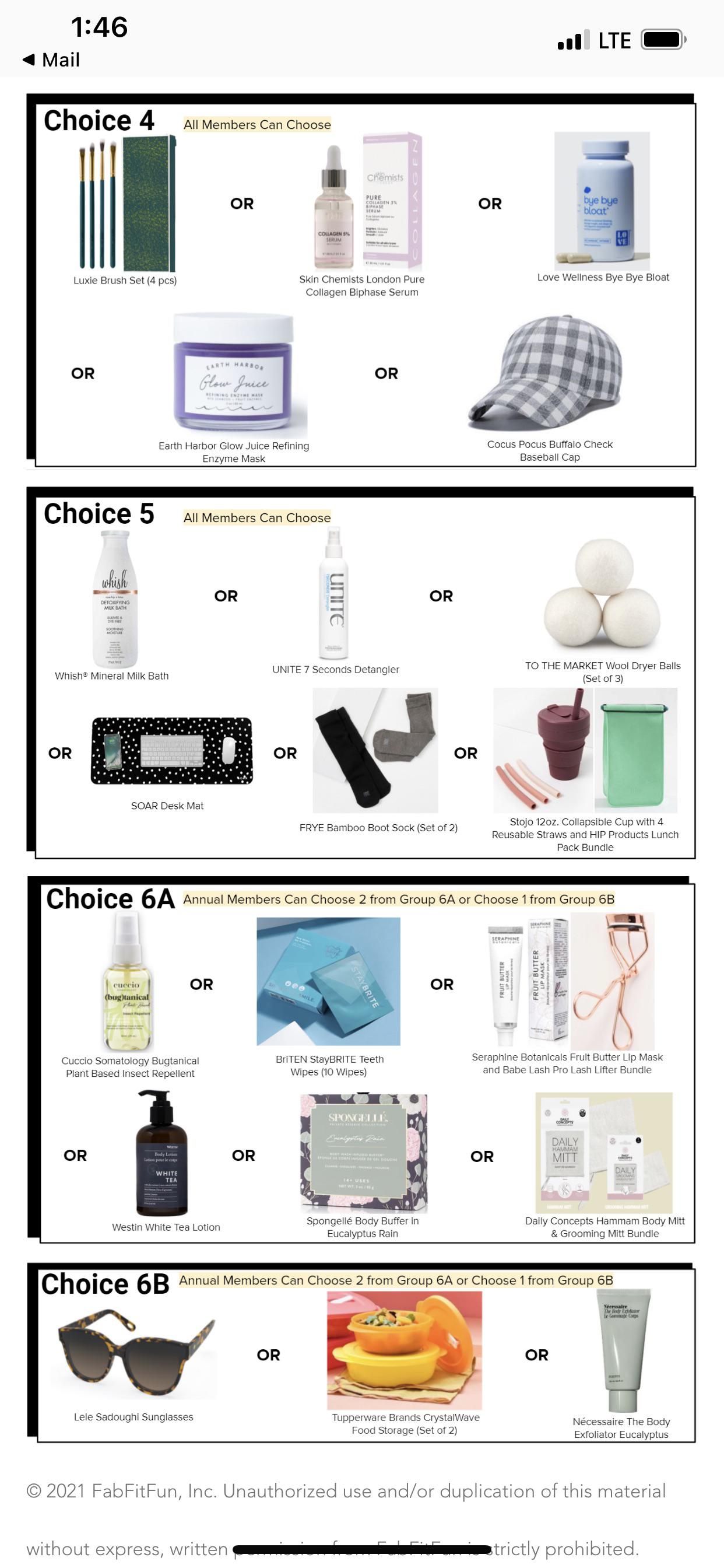 Fabfitfun Fall 2023 Fall 2022 Survey Spoilers : R/Fabfitfun