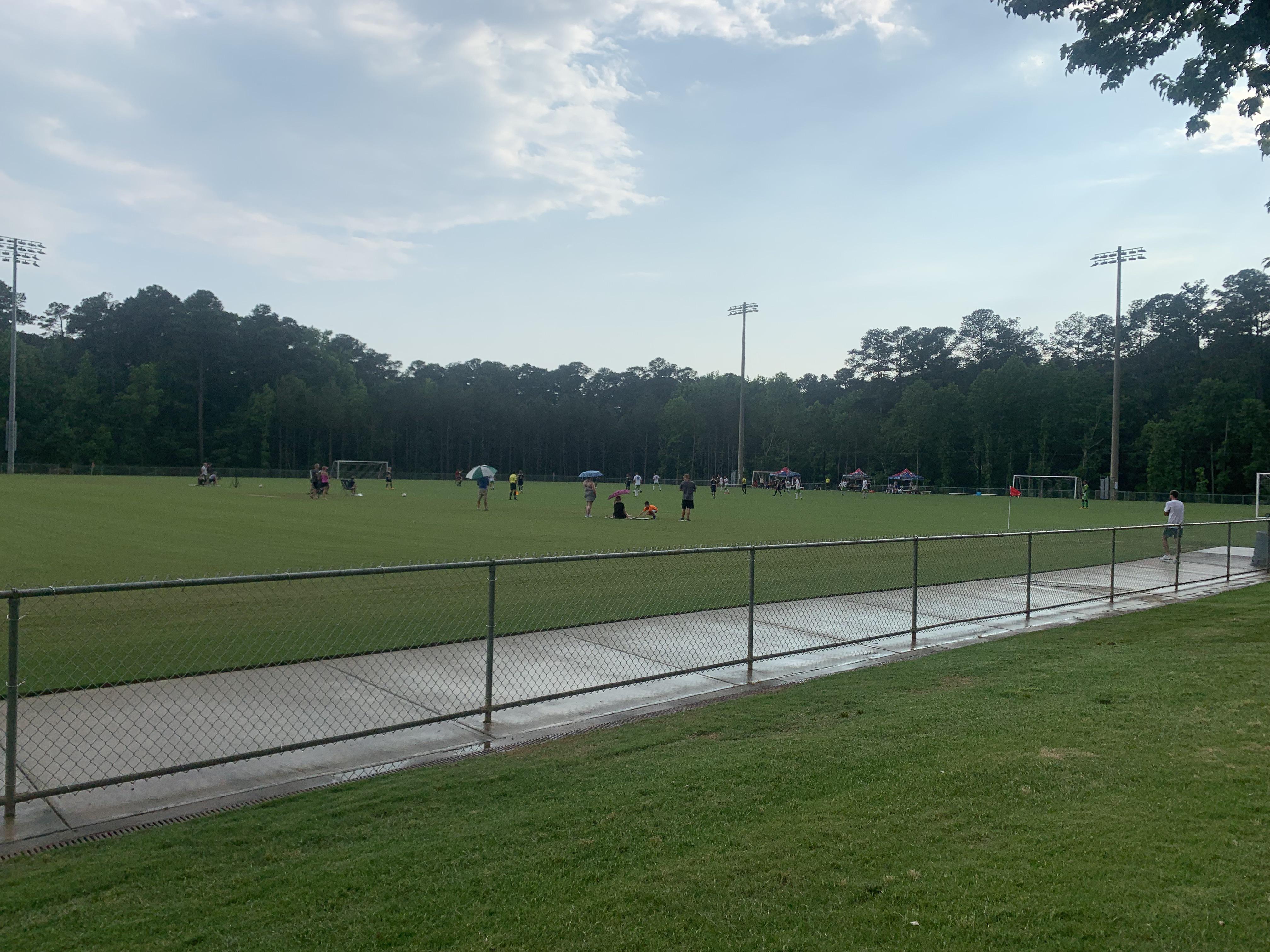 Beautiful afternoon for North Carolina FC U23 vs TriCities Otters r/USL2