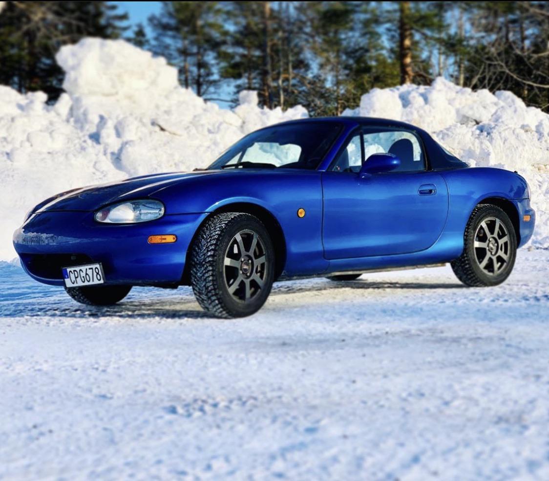 Was told you can’t drive a Miata in the winter, drove this beauty all winter no problems r/Miata