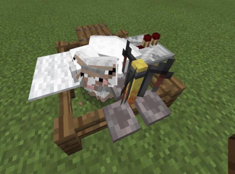 I thought it was just carpet, but you can jump over brewing stands