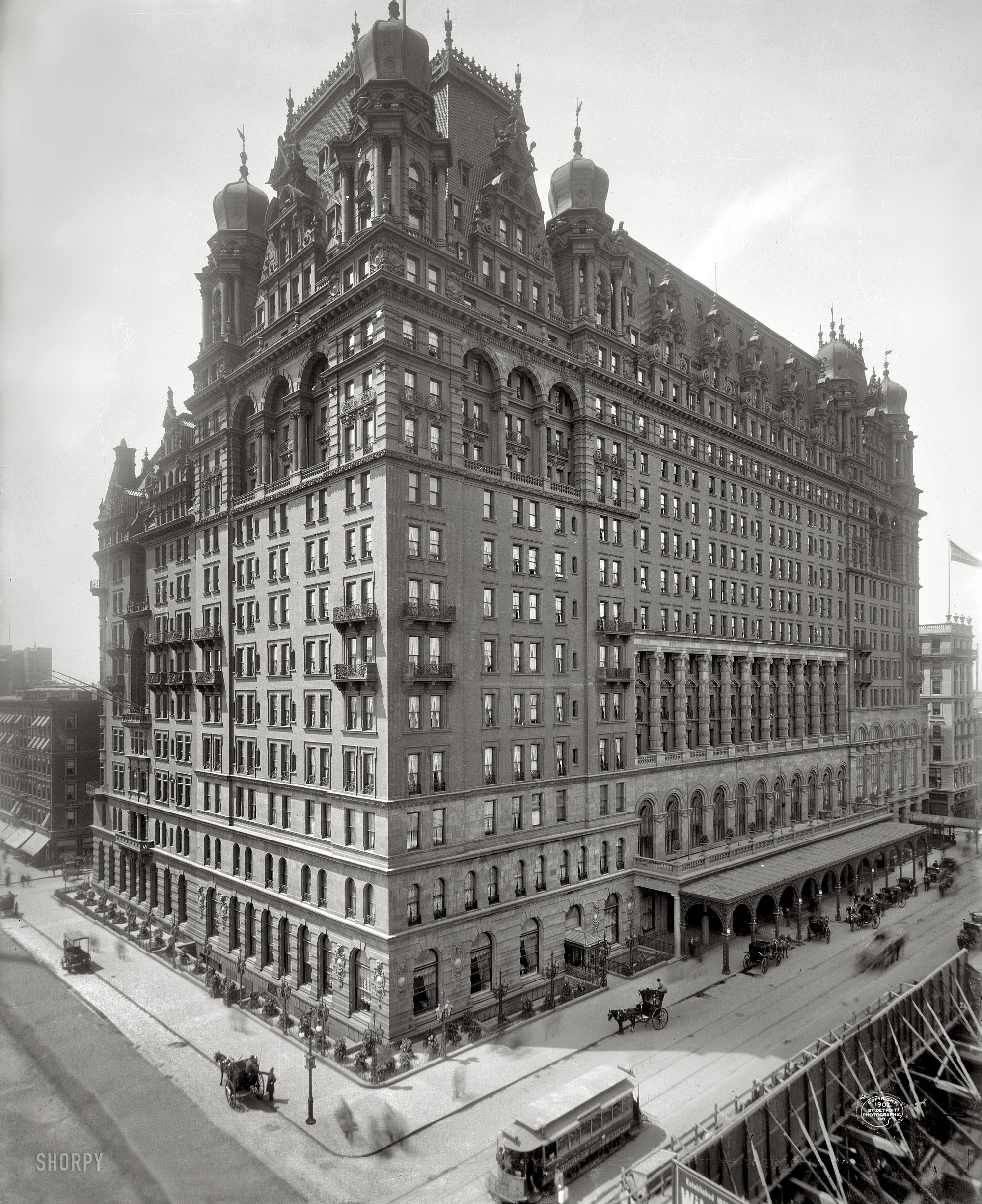 The original WaldorfAstoria, built in 1893, demolished in 1929 to give