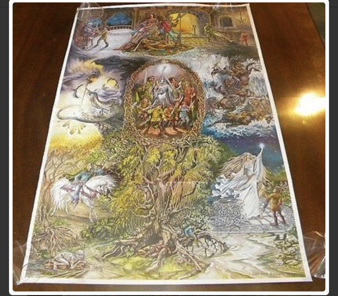 Where can I buy a high quality print of Judy King Rienients LOTR