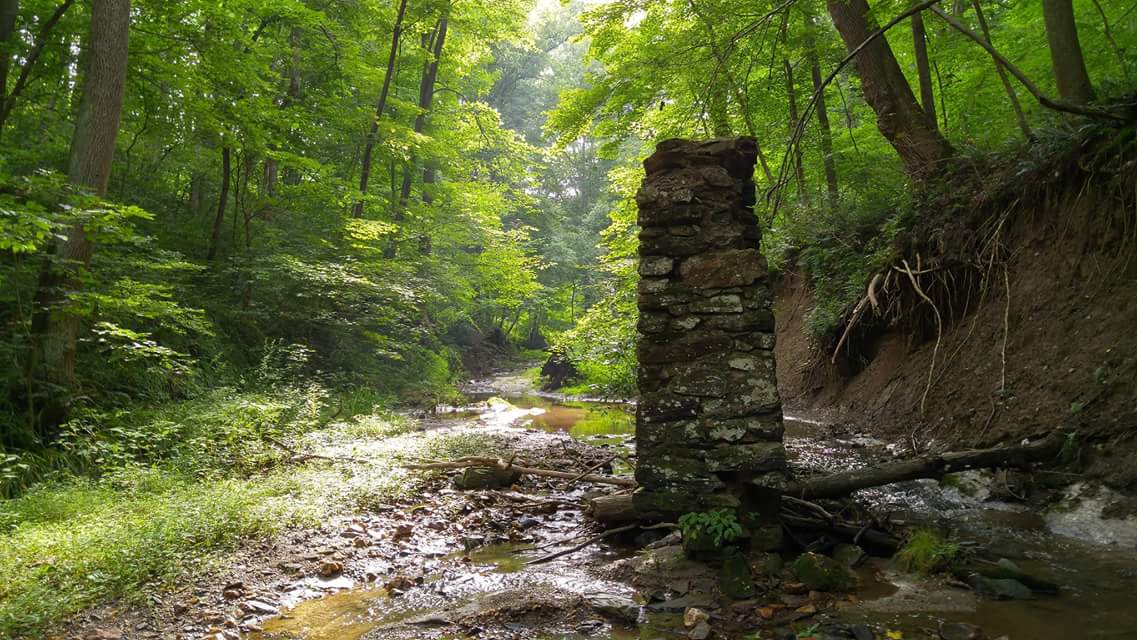 Just another peaceful hike in Pennsylvania, with a touch of history
