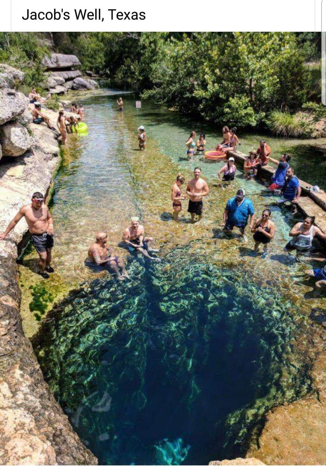 Jacob's Well, Texas r/oddlyterrifying