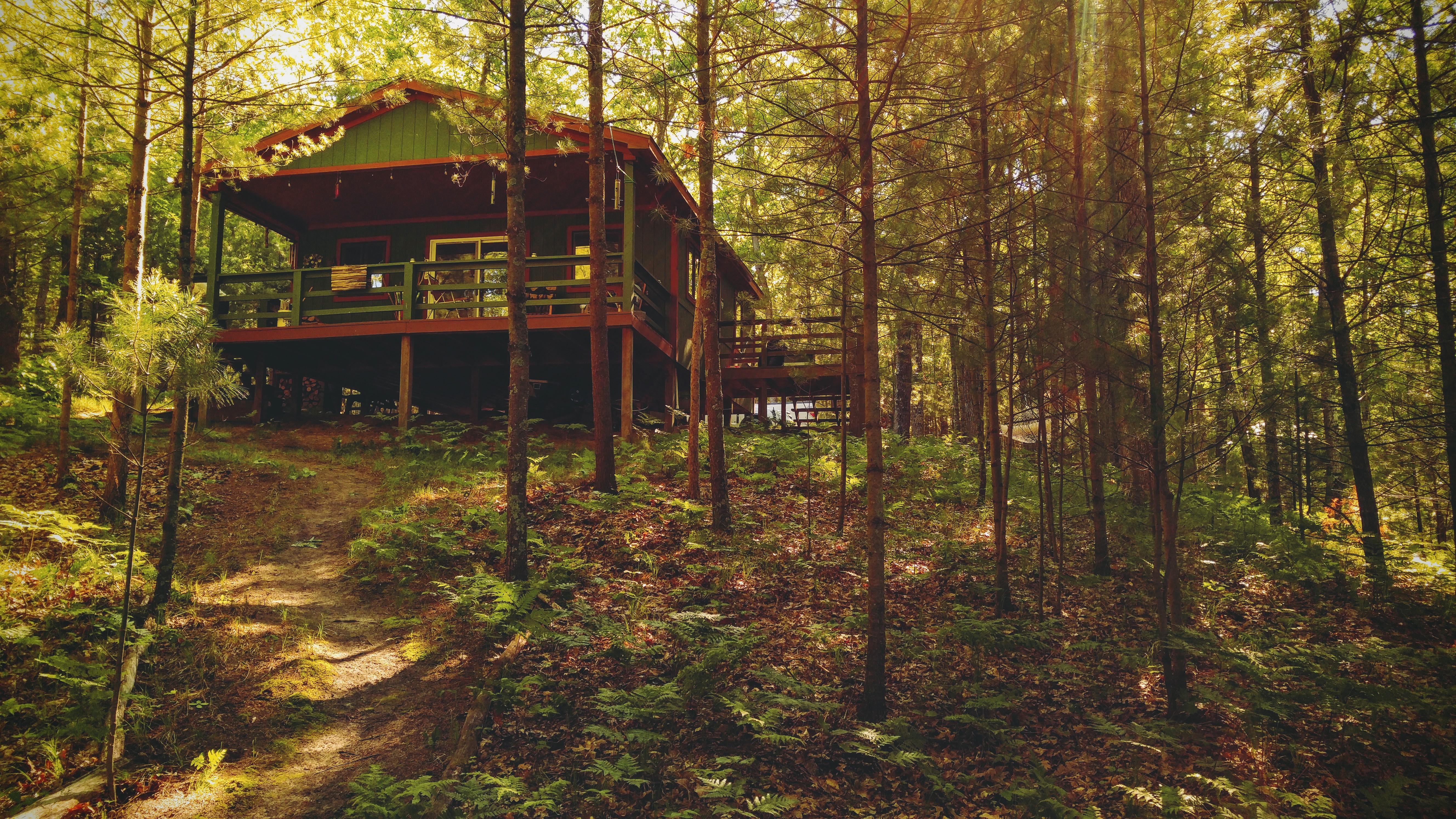 (My 24'x24') Offgrid in Michigan Manistee National Forest Area r