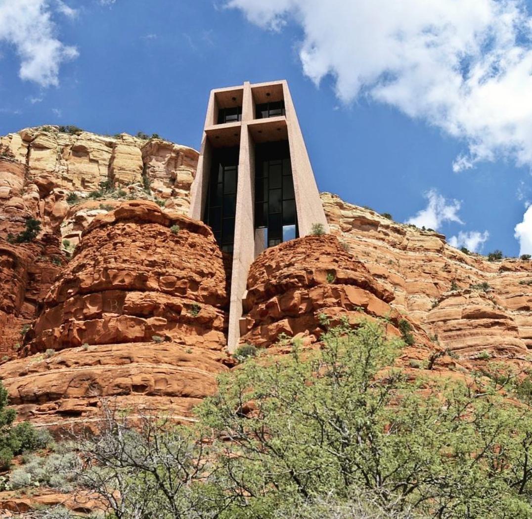 This beautiful Roman Catholic church in Arizona is literally built into