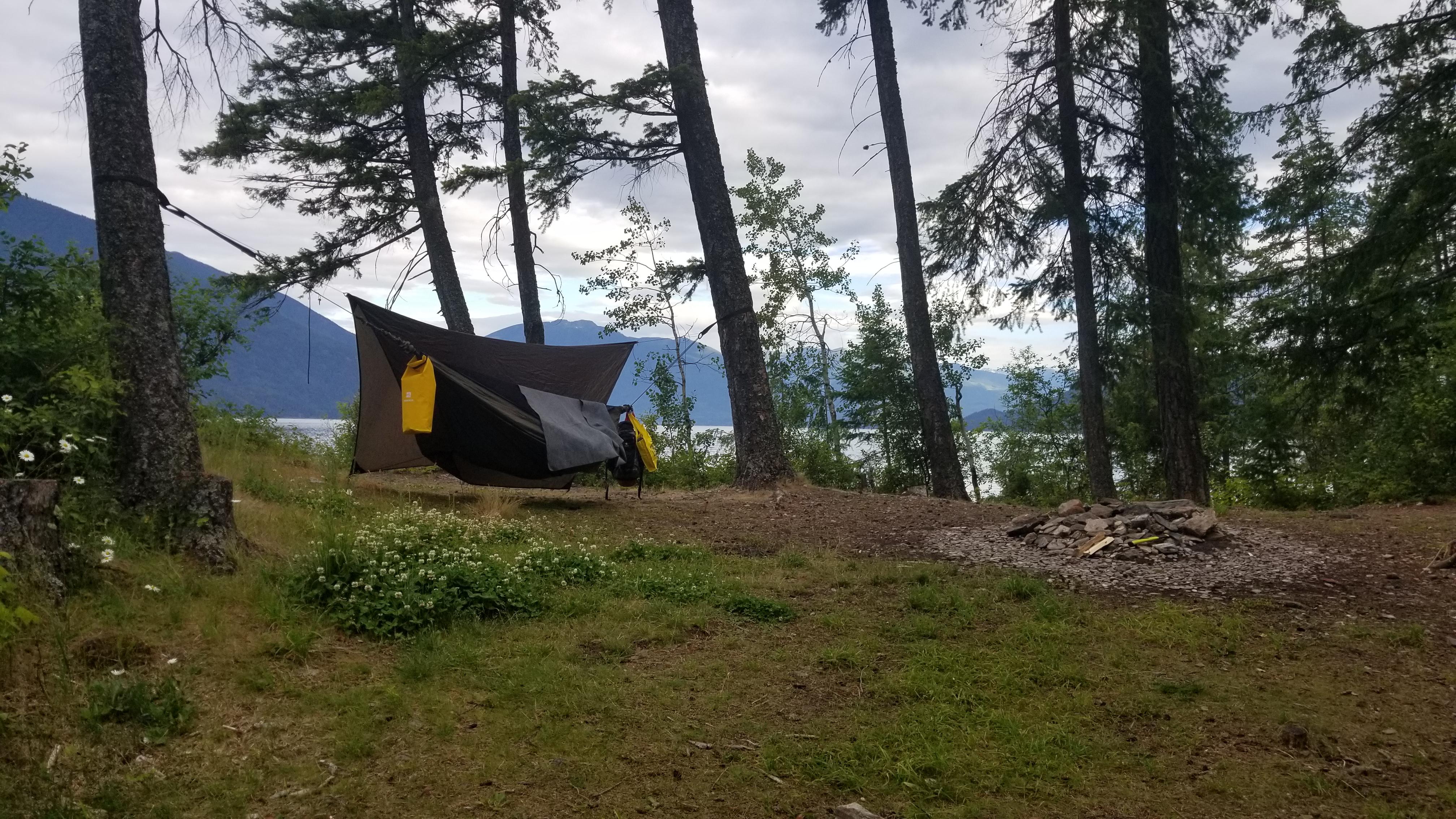 Kootenays BC, Canada r/hammockcamping