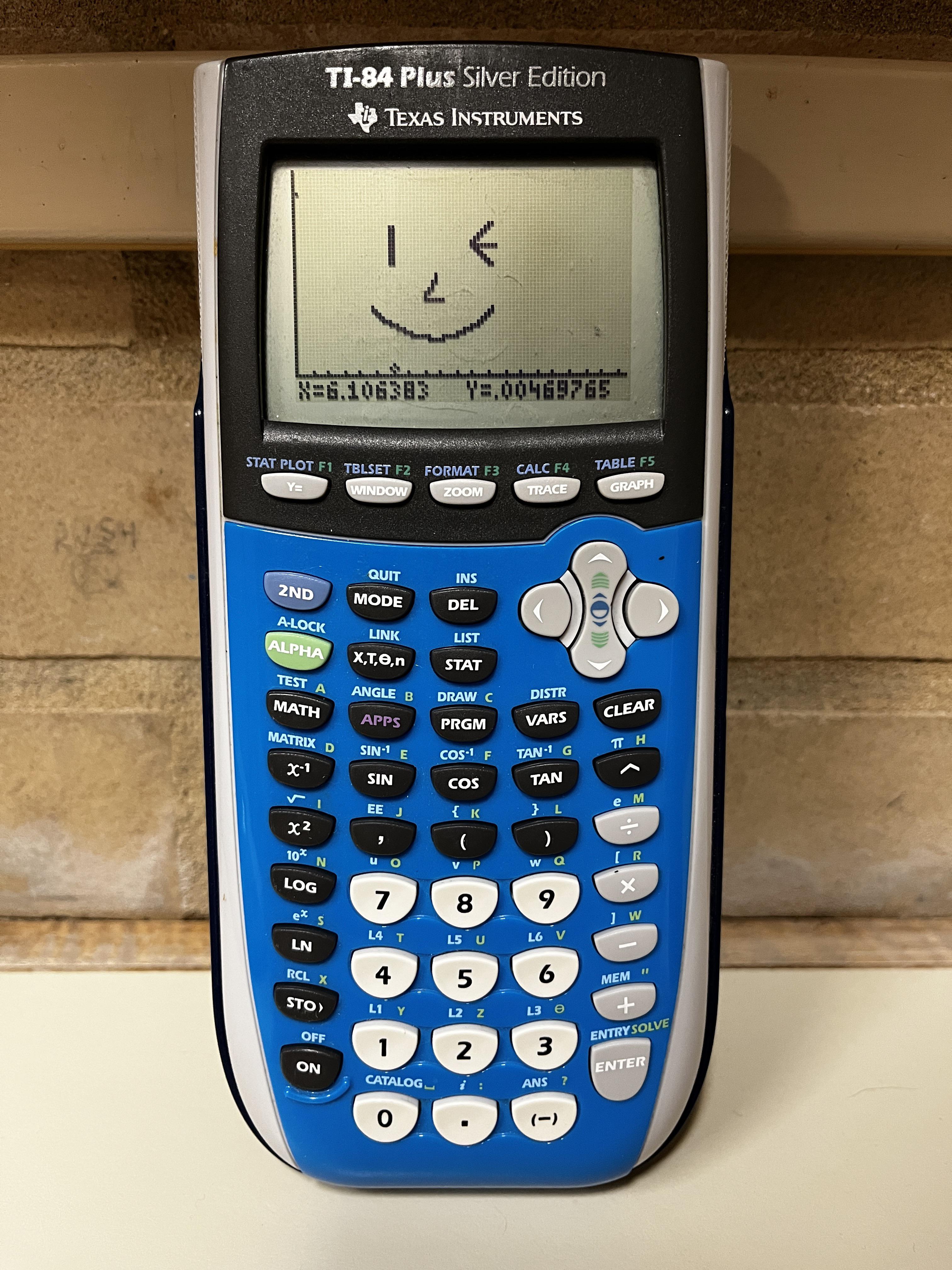 My TI-84 Plus turns 15 this month; it's lasted from 7th grade through