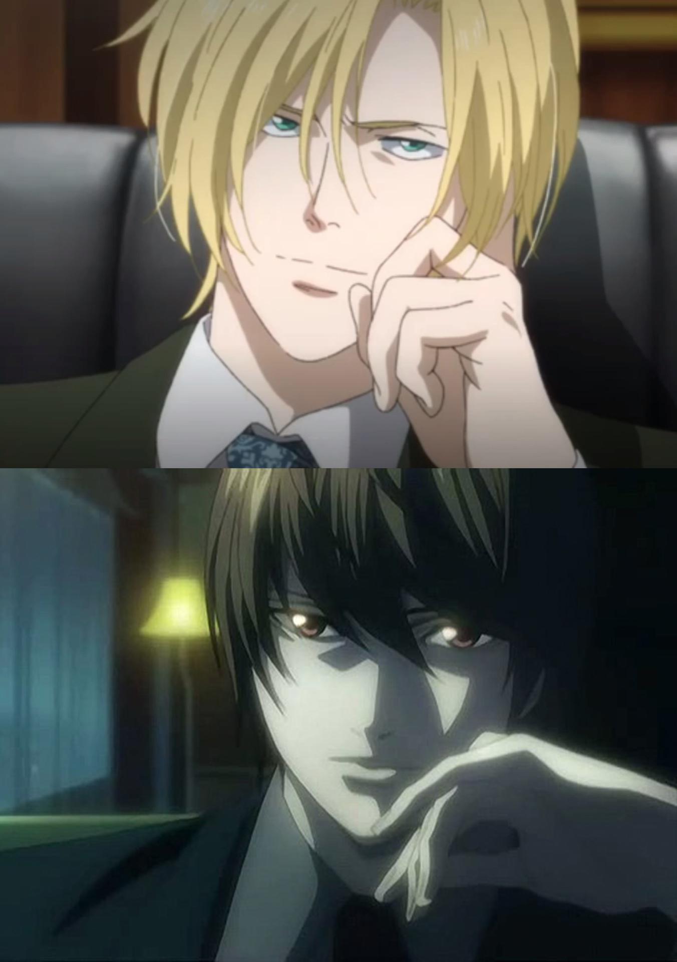 Is it just me or does Ash look like Light? [EP 19] r/BananaFish