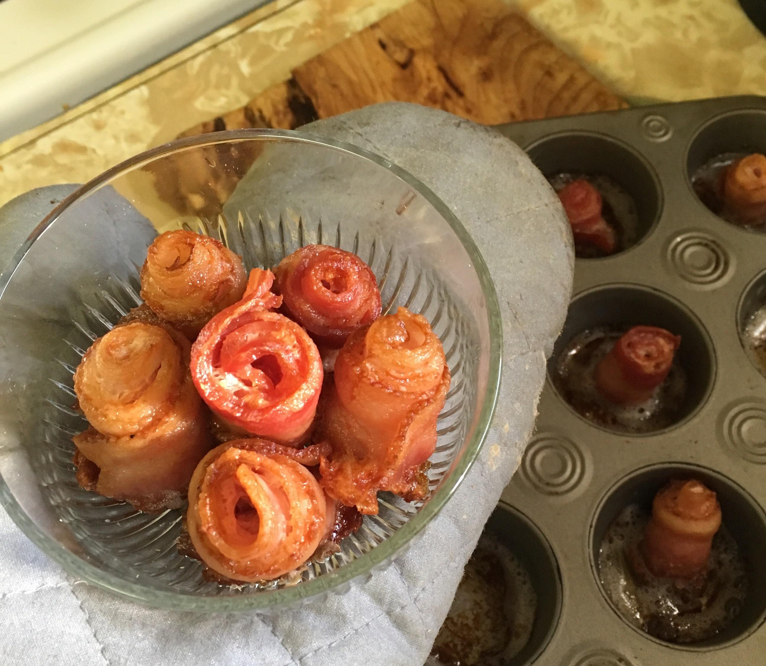 [Homemade] Bacon Roses r/food
