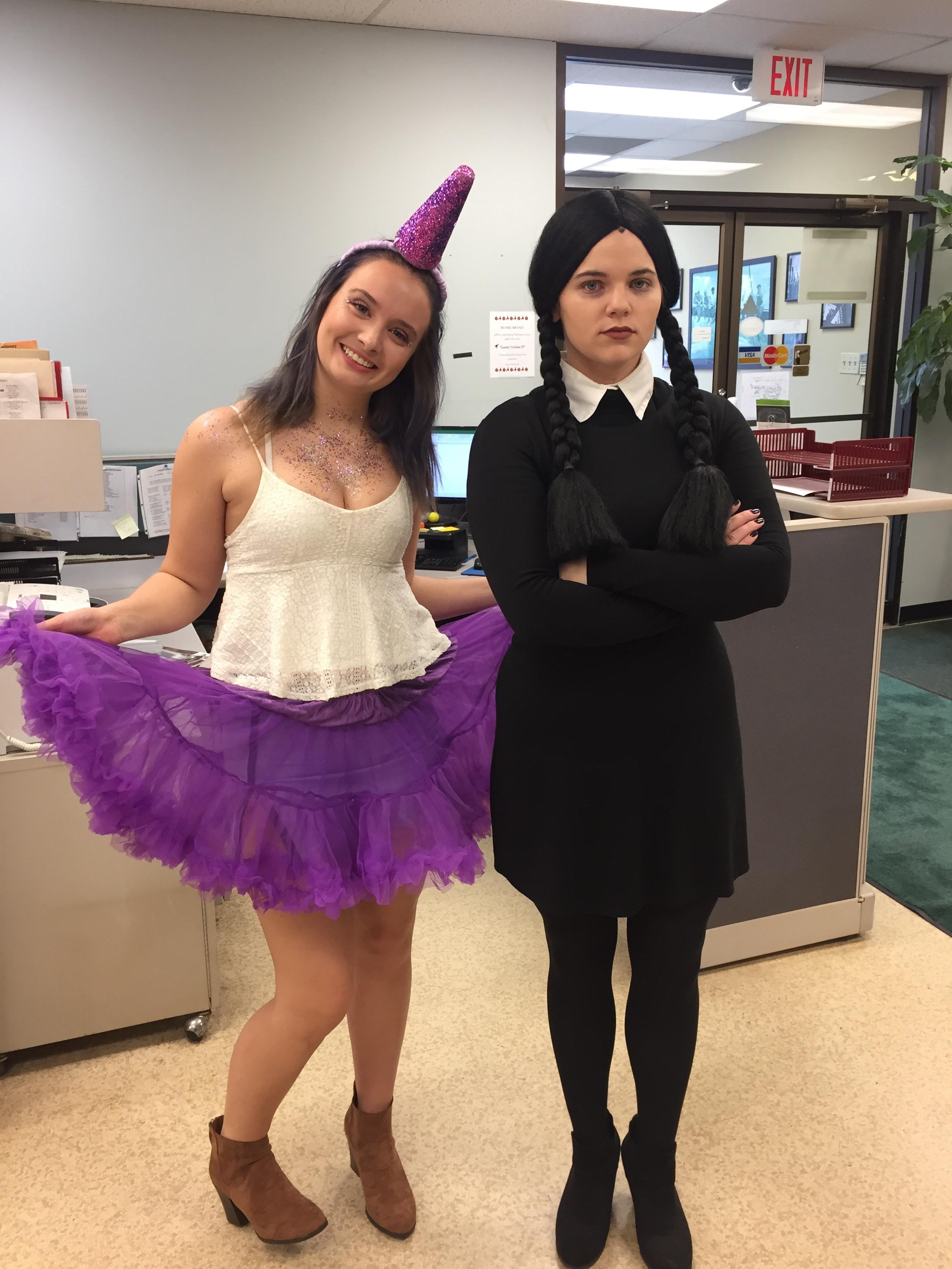 A little late to the party my Wednesday costume! I won first place