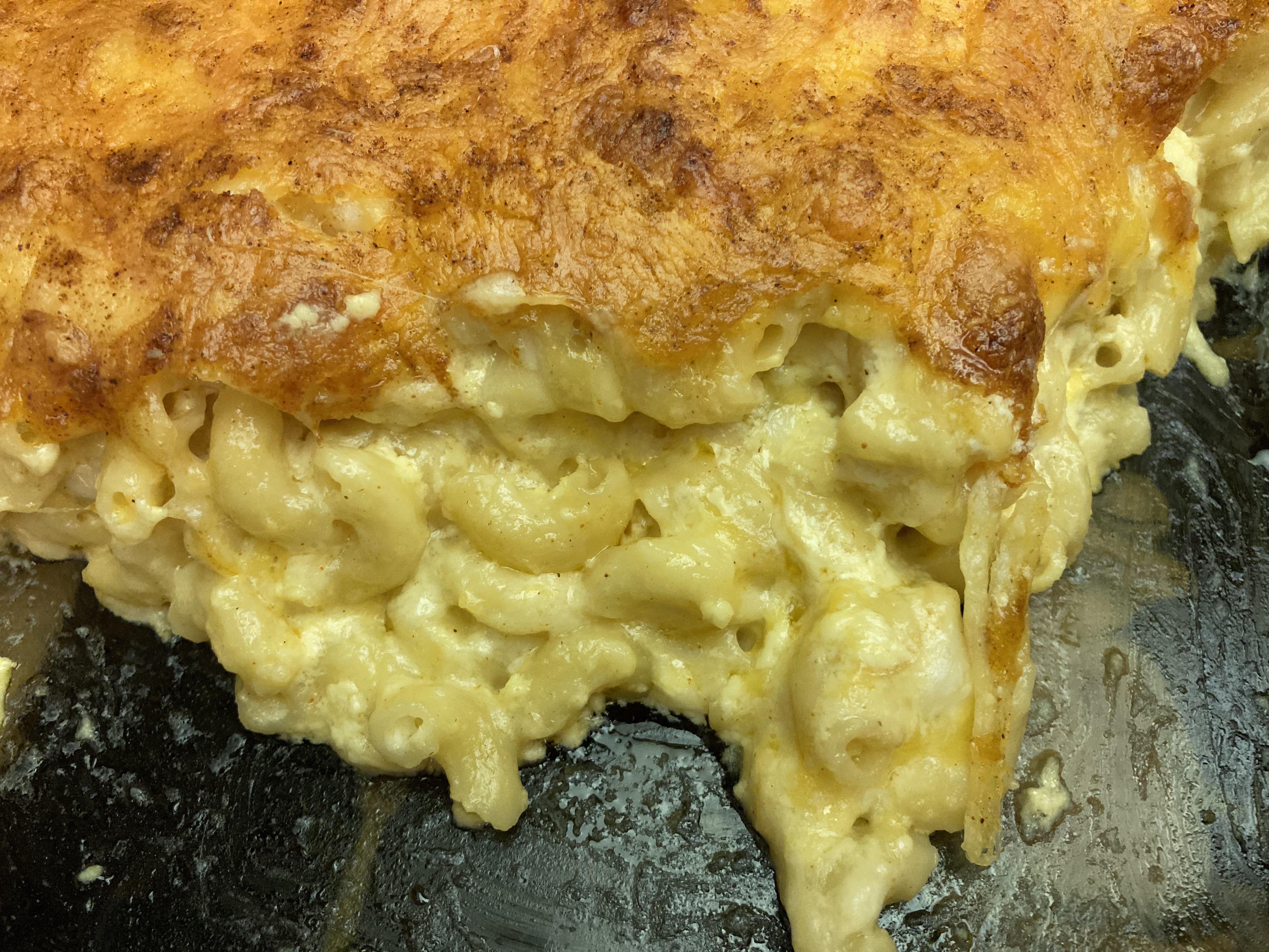 I made Stove Top Kisses’ “Ole Skool” Southern Mac and Cheese... It is