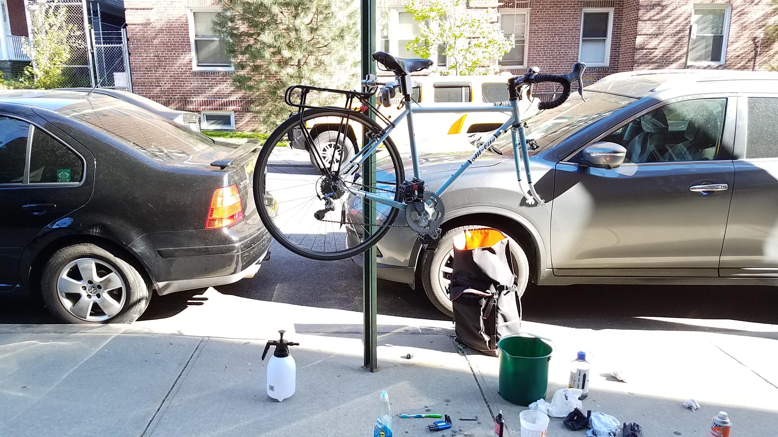 Bike stands? Where we're going, we dont need (or have the space for