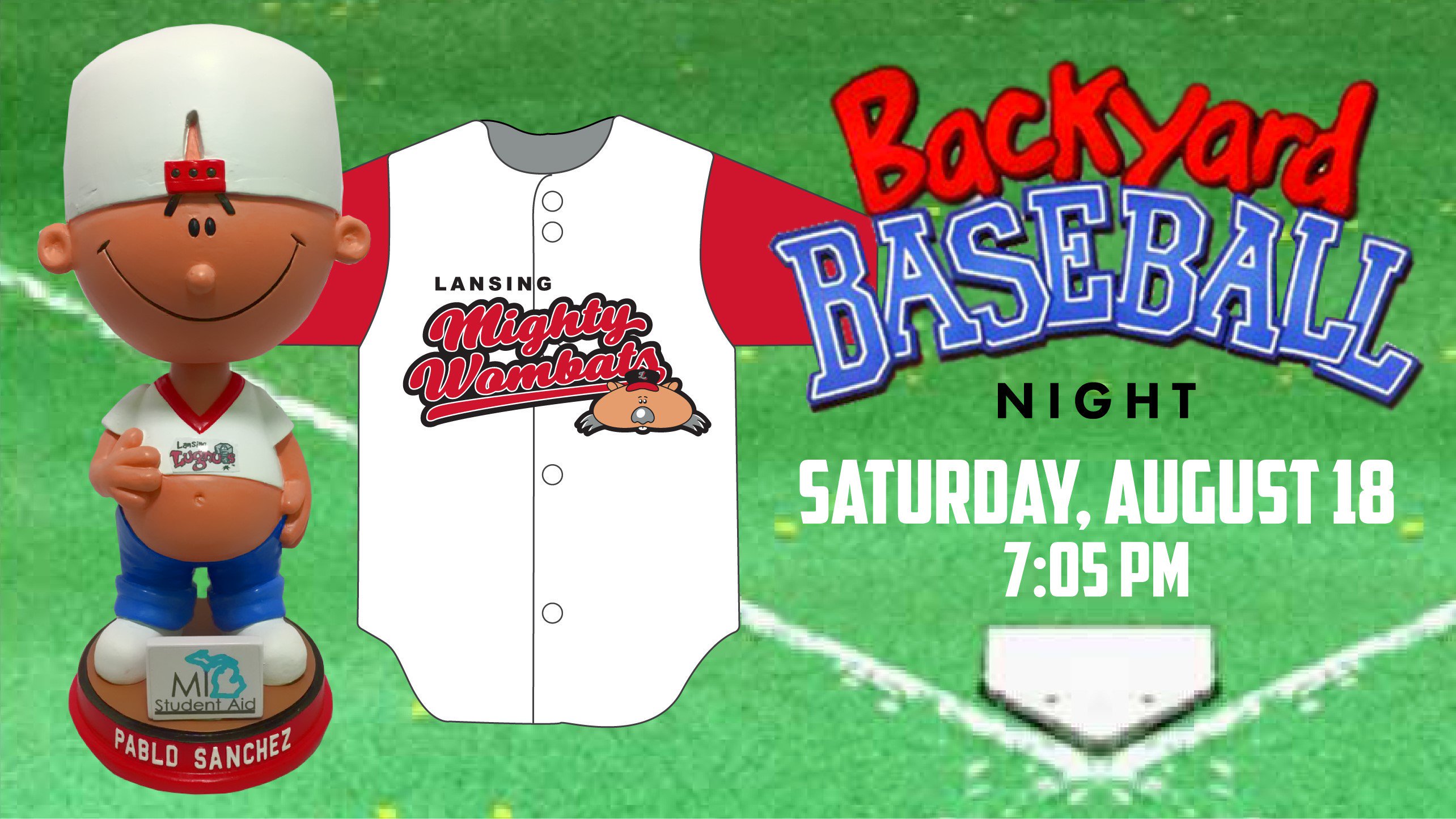 Lansing Lugnuts announce Backyard Baseball Night r/baseball