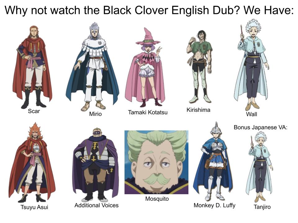 Part 4 Magic Knight Captains r/BlackClover