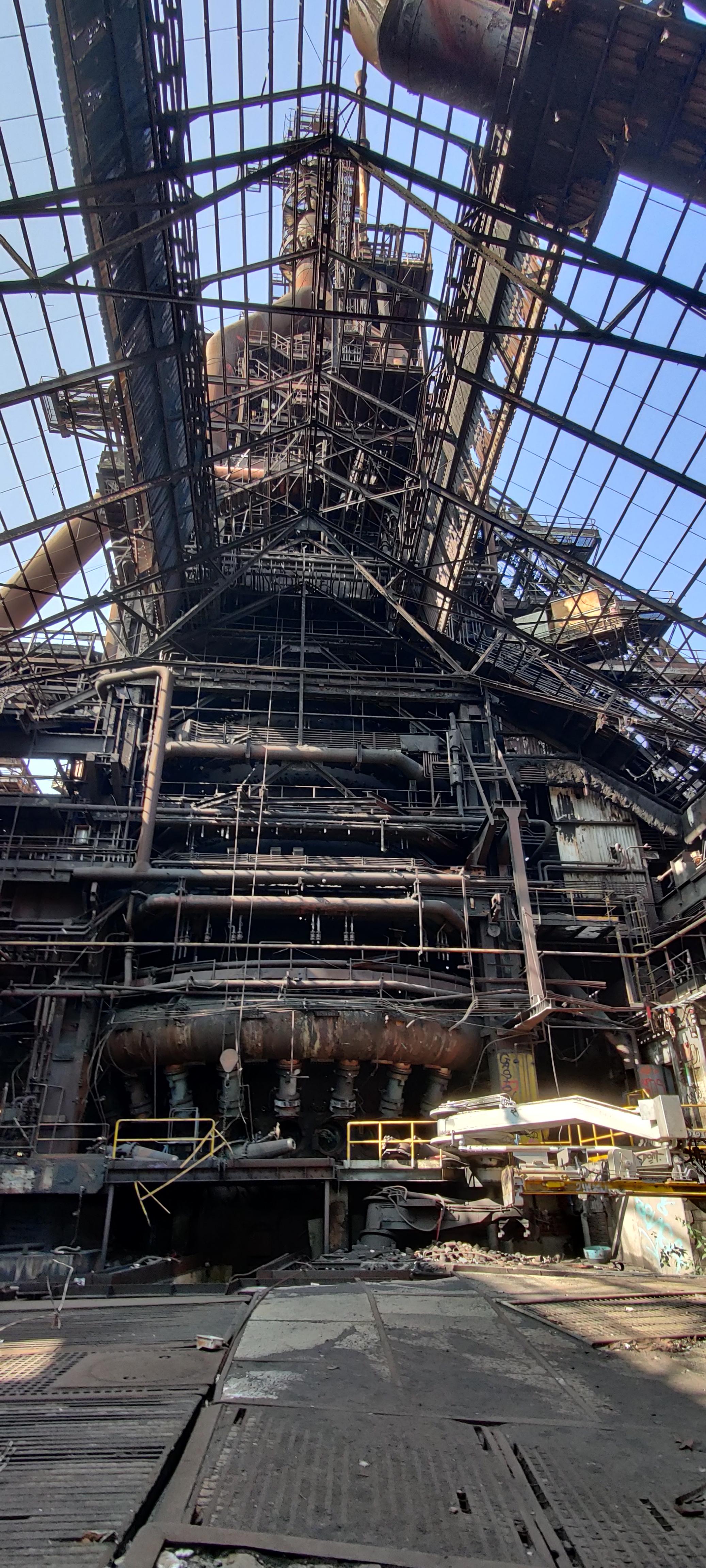 Blast Furnace B in Liège, one of the last blast furni still standing