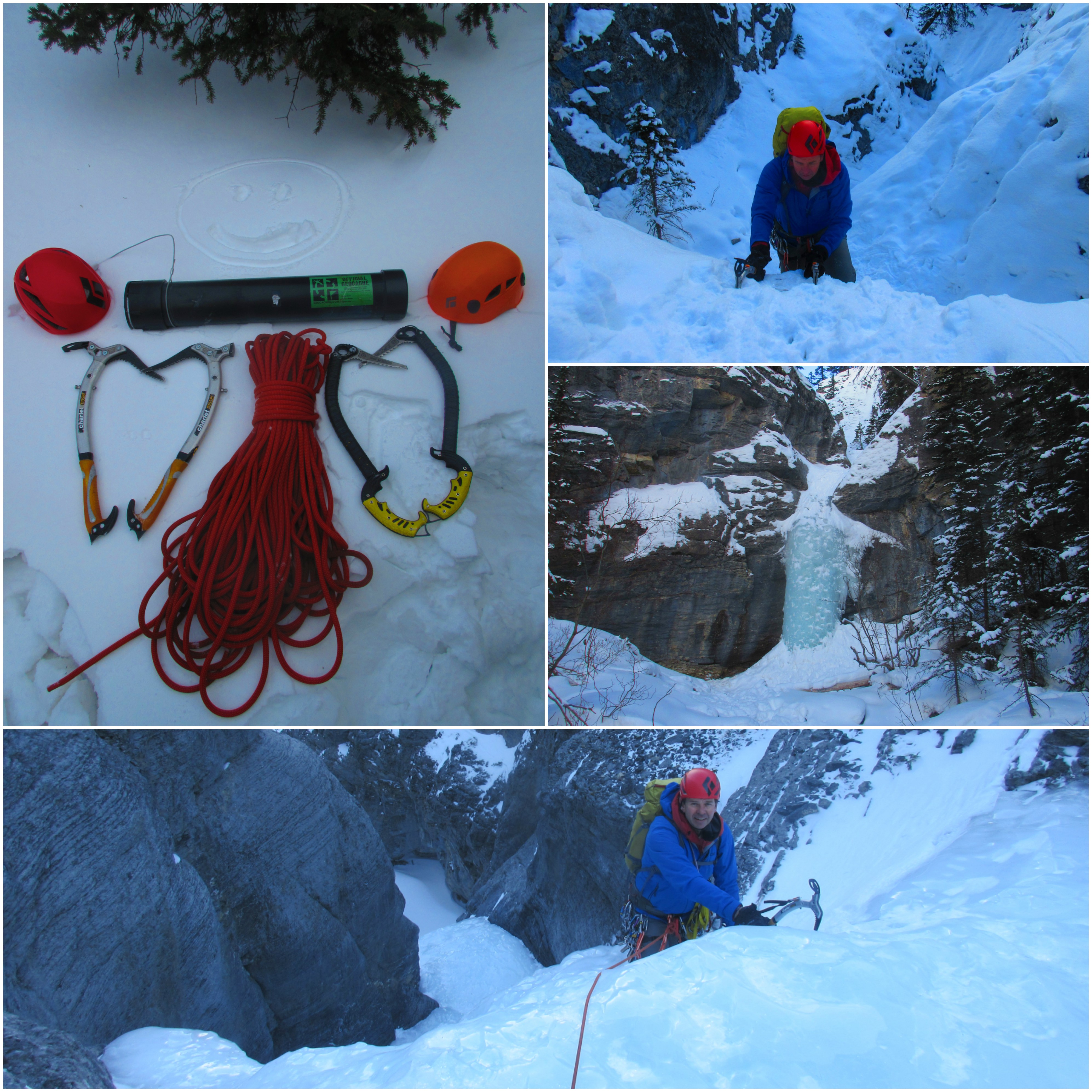 A long term goal finally 12 pitches of waterfall ice