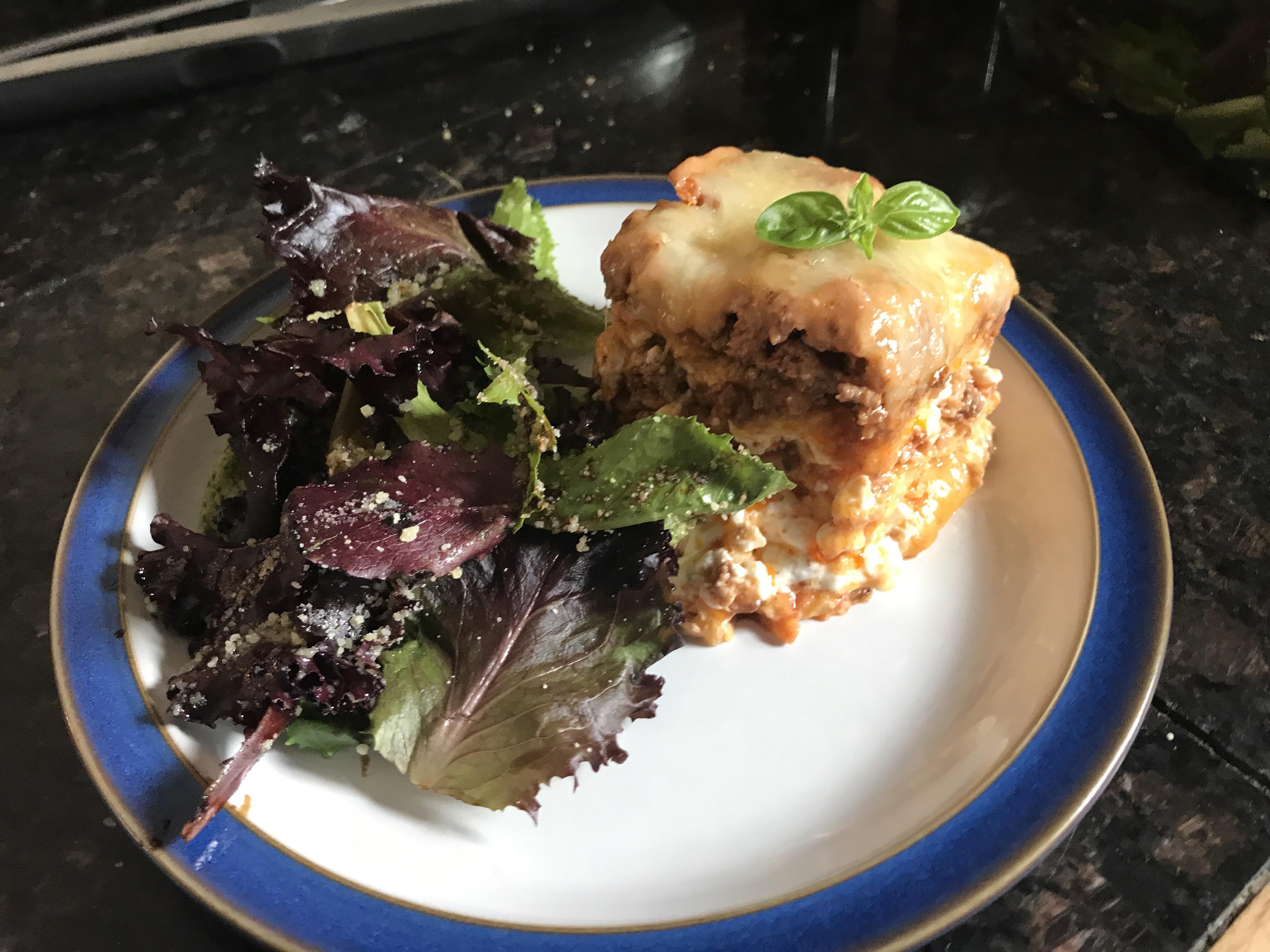 Keto lasagna made with cheese noodles r/Keto_Food