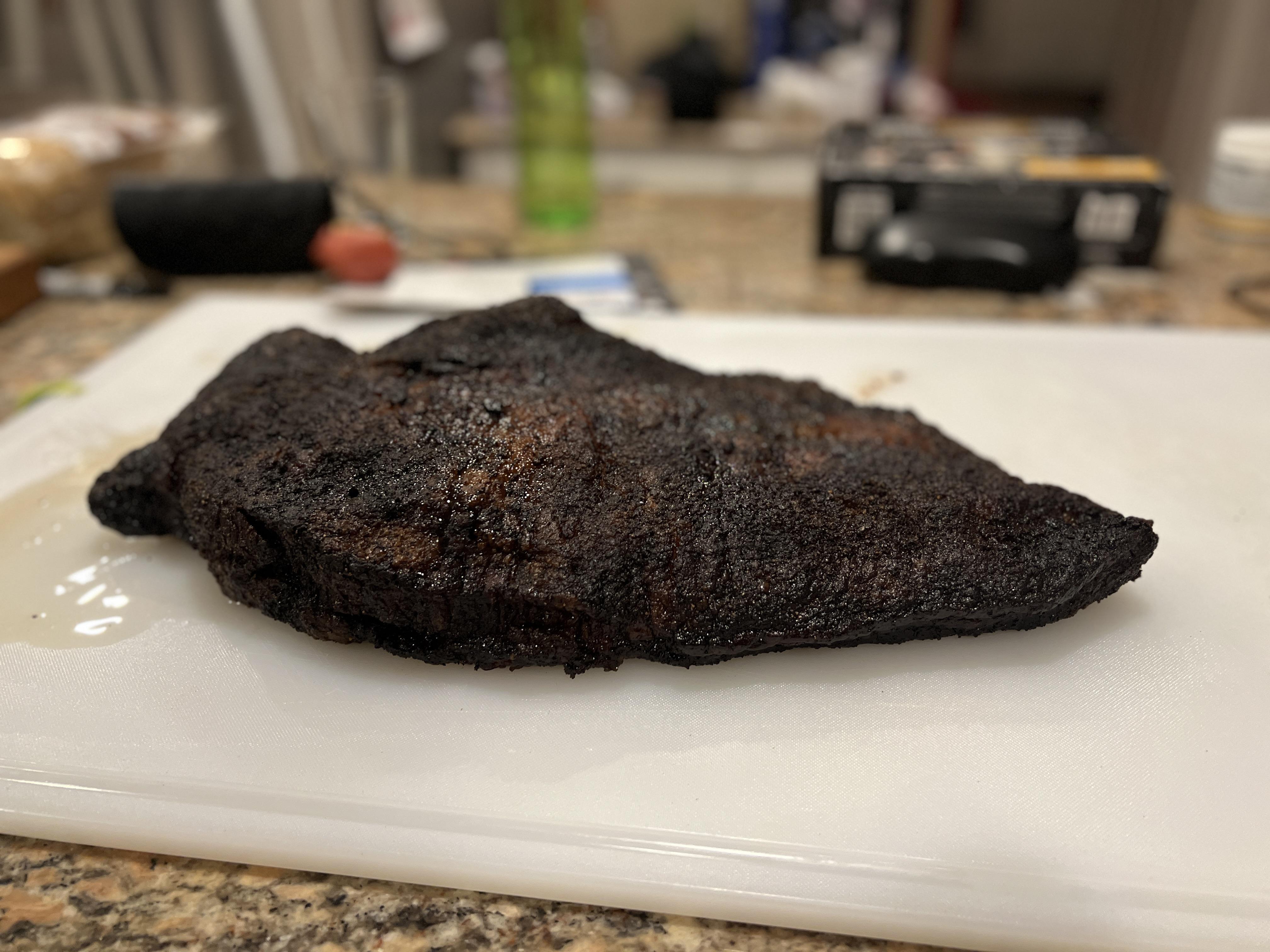 Smoked brisket (AKA Rich Man’s Chuck Roast) BBQ
