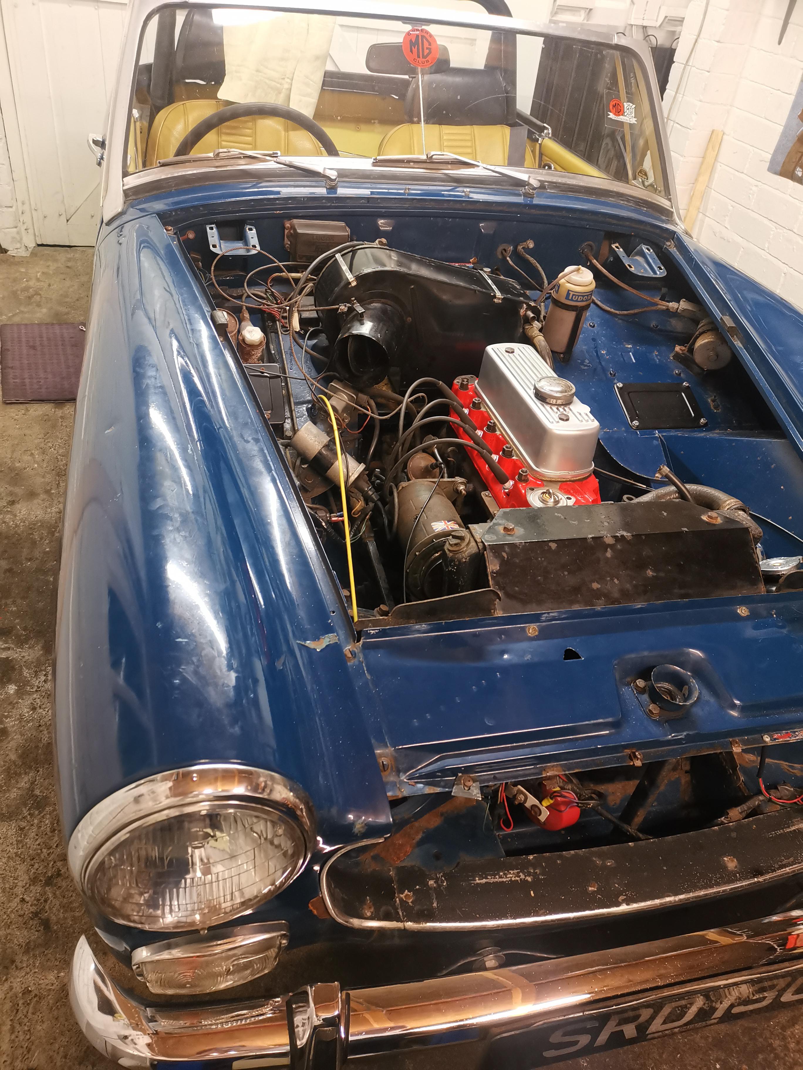 Engine rebuilt. Wasn't expecting it to look this nice so looks like it