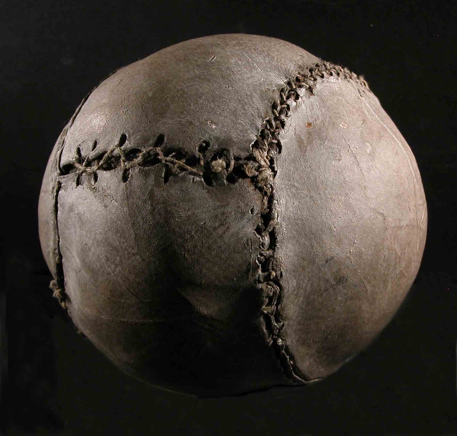 The oldest football in the world. It was found in Stirling Castle in