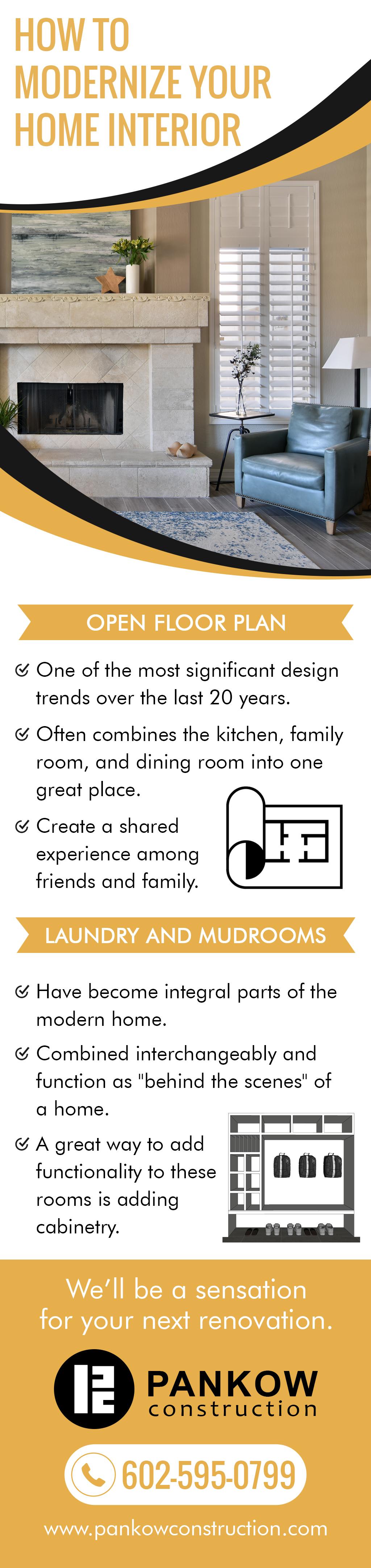 How To Modernize Your Home Interior r/Infographics