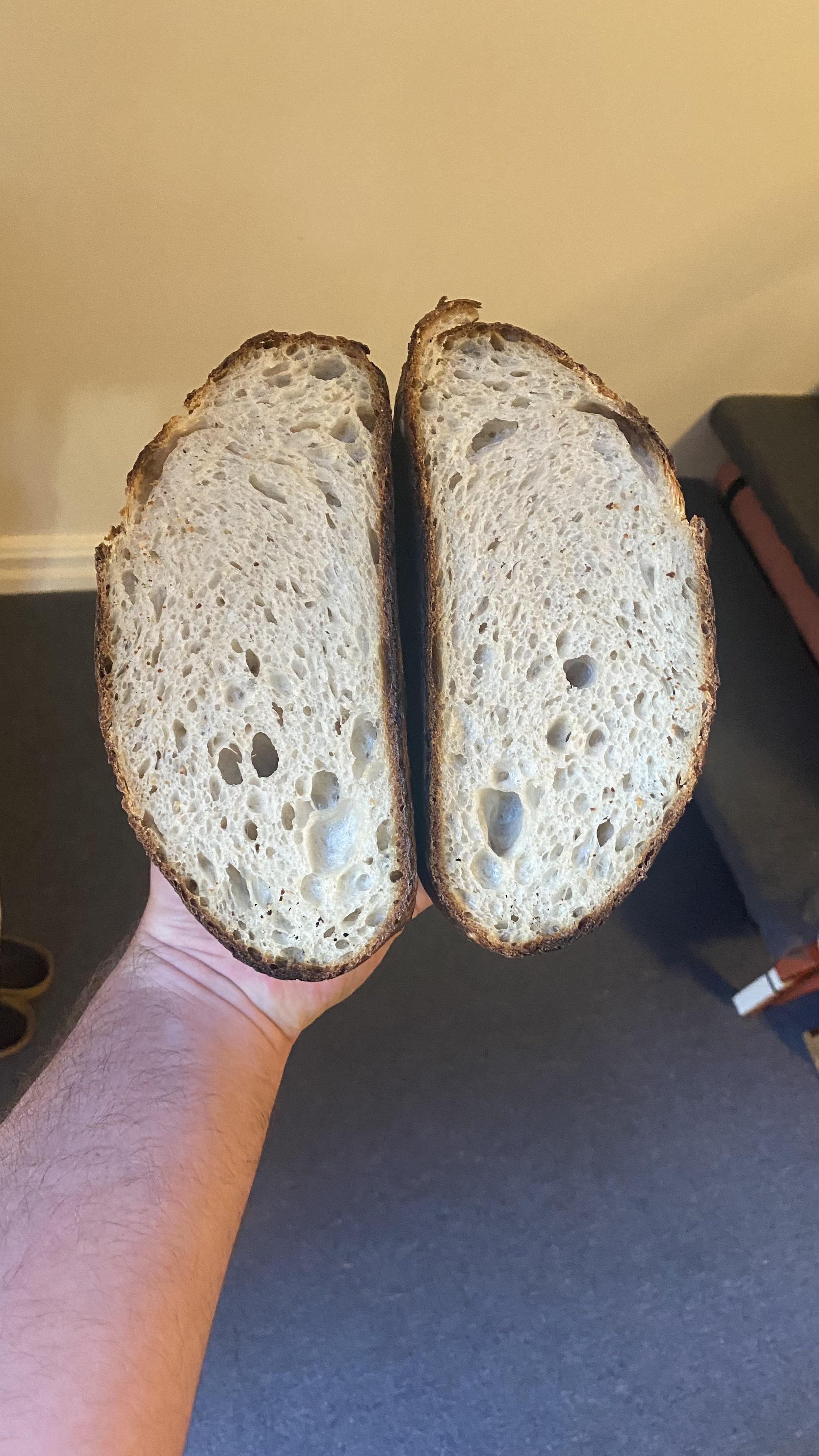 First successful bake in a new oven. r/Sourdough