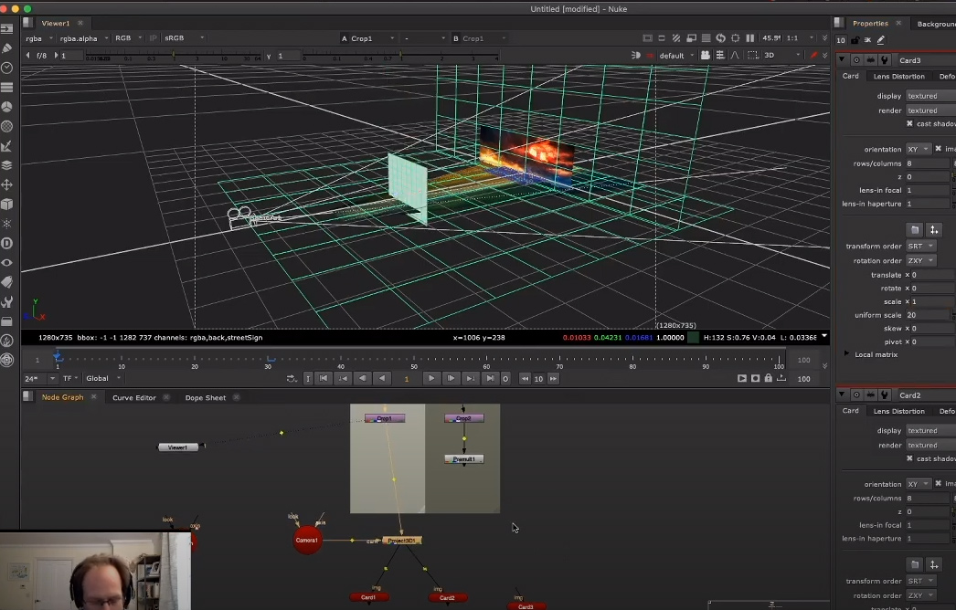 😃How to create a Camera Projection in Nuke? let's start this tutorial