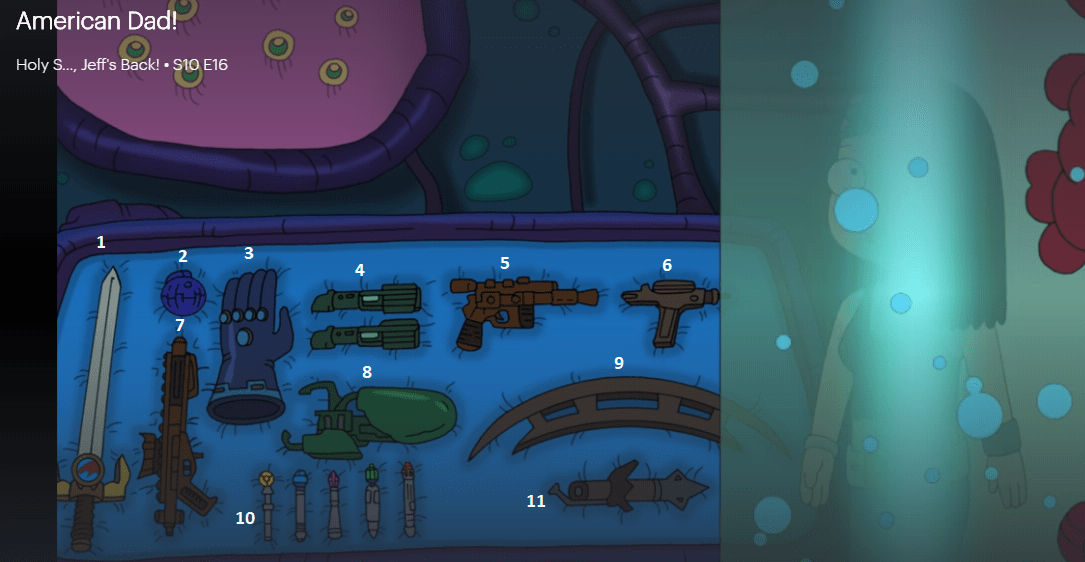 How many SciFi Weapons can you Identify? While watching