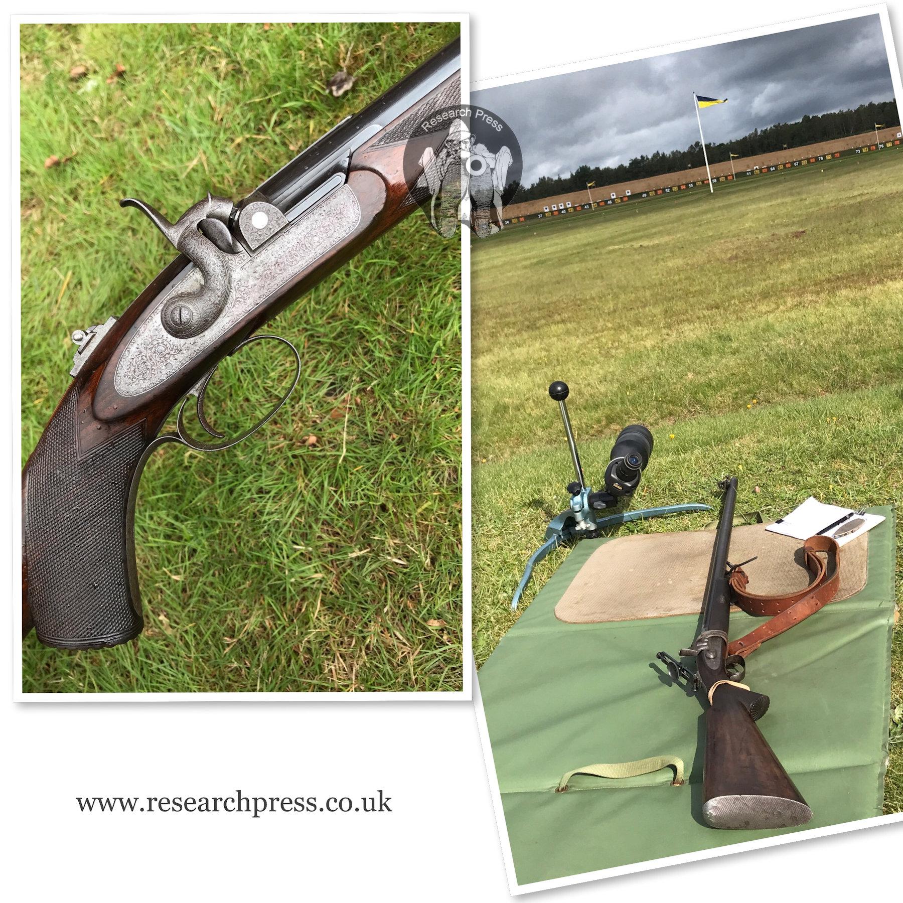 Long Range Muzzle Loading GibbsMetford Match Rifle r/blackpowder