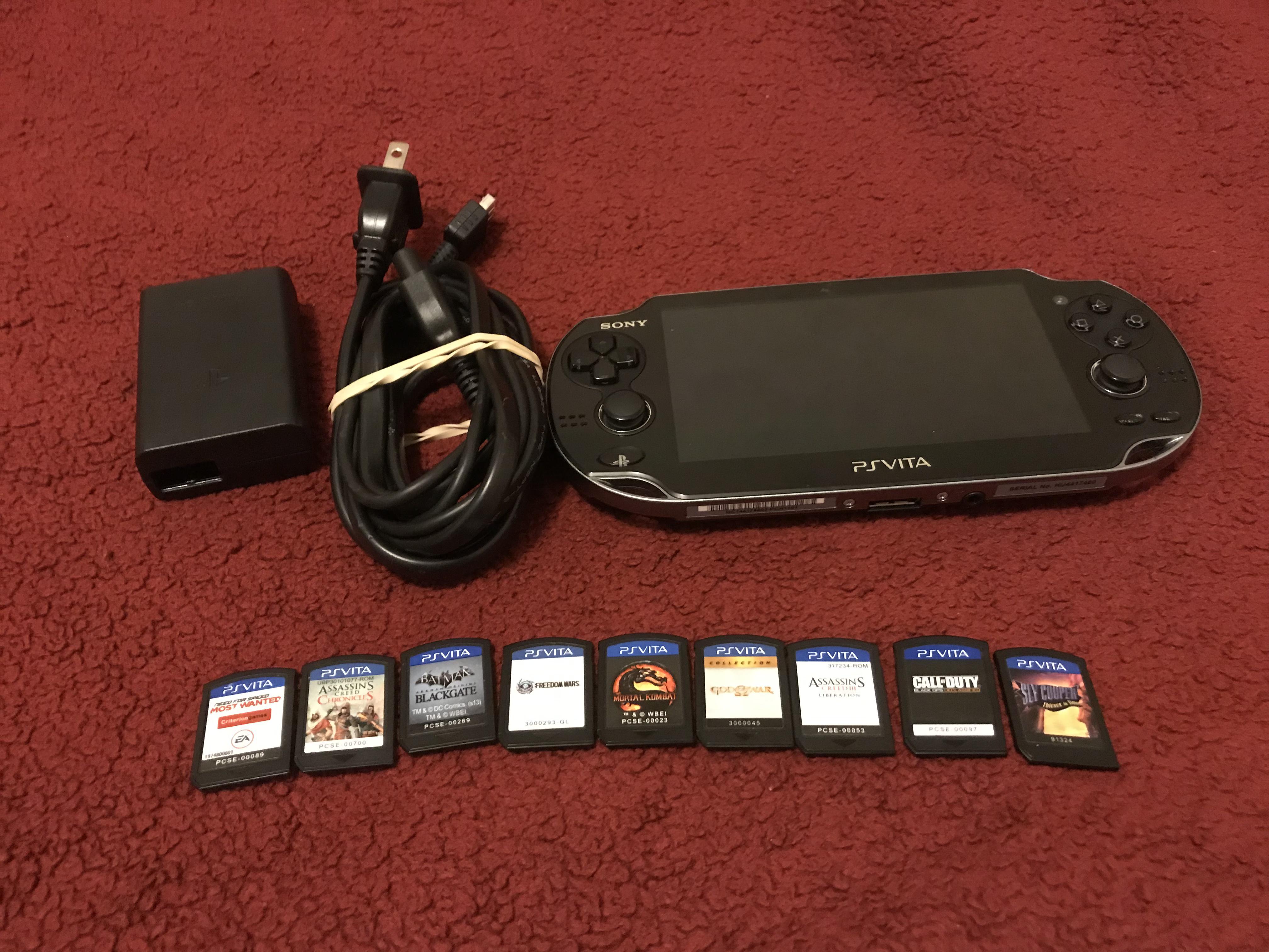Ps vita and lots of games r/gamecollecting
