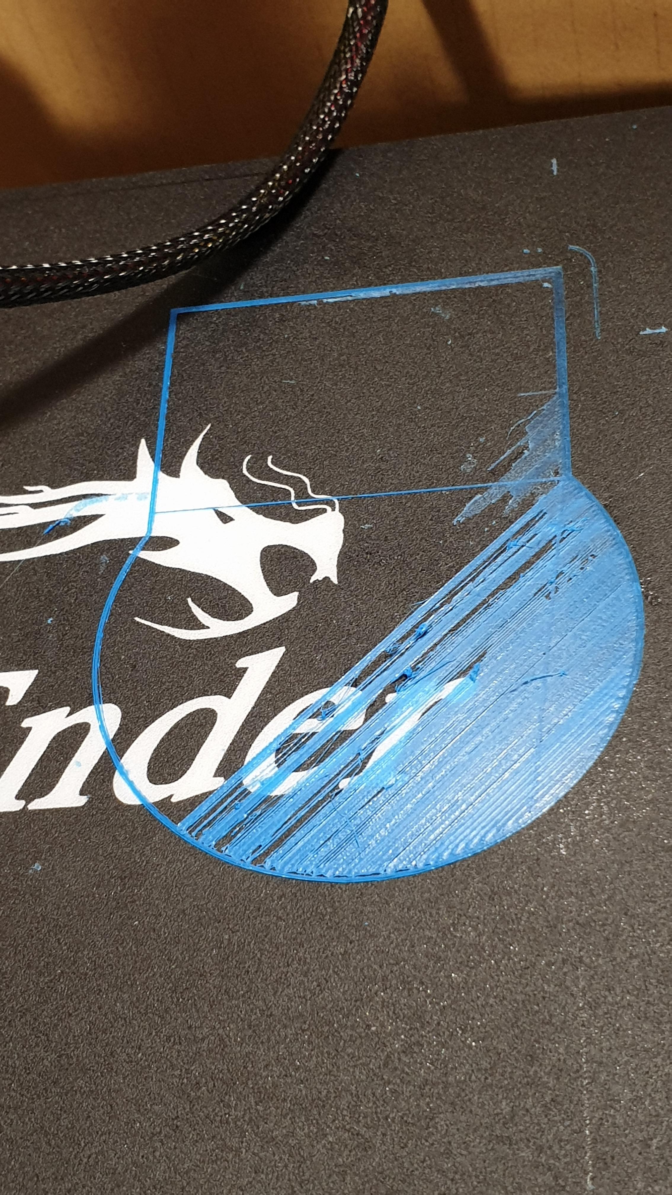 Why is my printer creating these streaks? continues to do so on layer 2