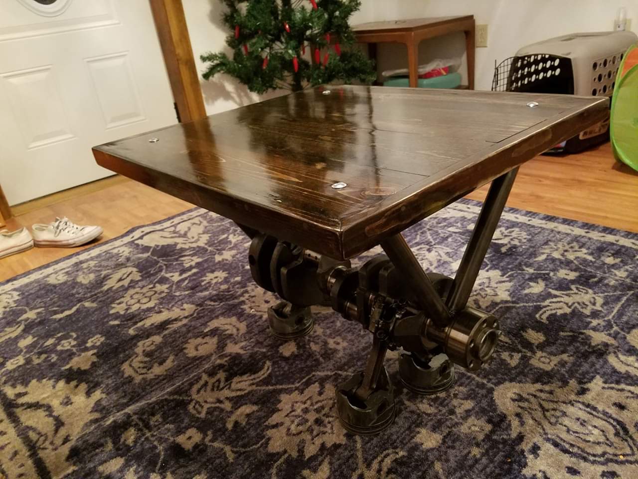 From almost 2 years ago my small block Chevy crank coffee