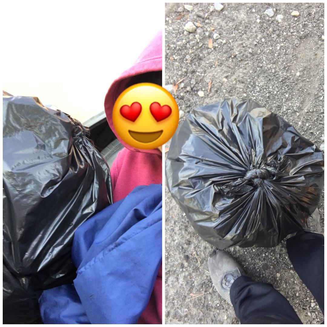 Kutip sampah setiap hari until Bangi bersih. day 3 malaysia