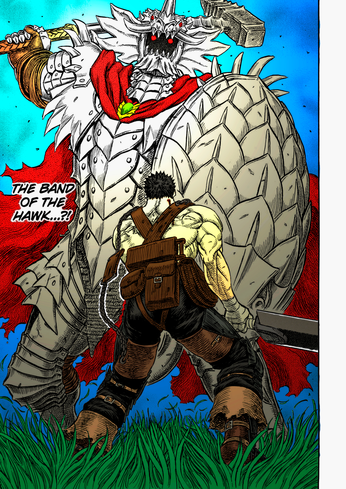 Grunbeld vs Guts colored by me) r/Berserk