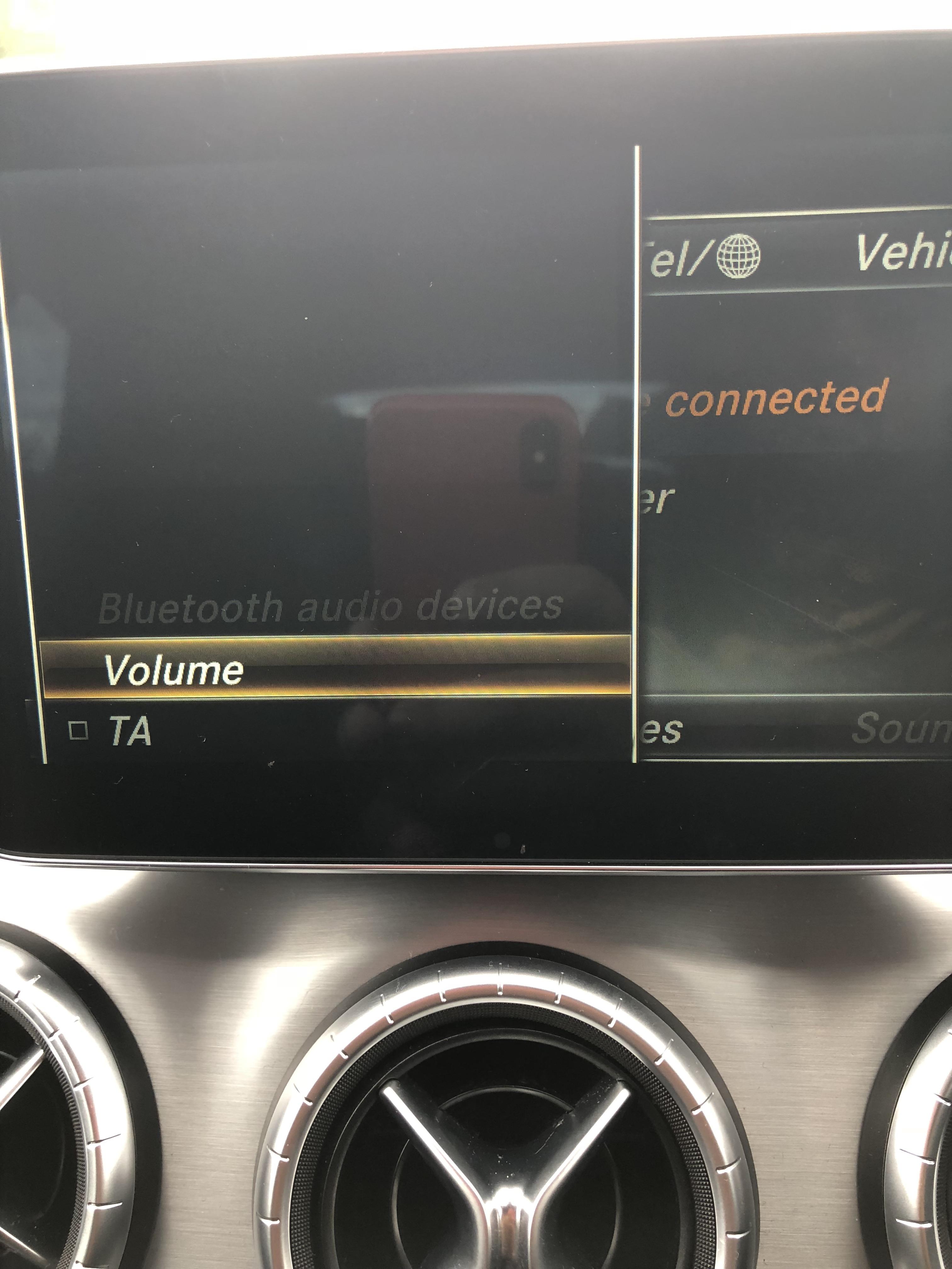 Bluetooth audio devices greyed out fix? mercedes_benz