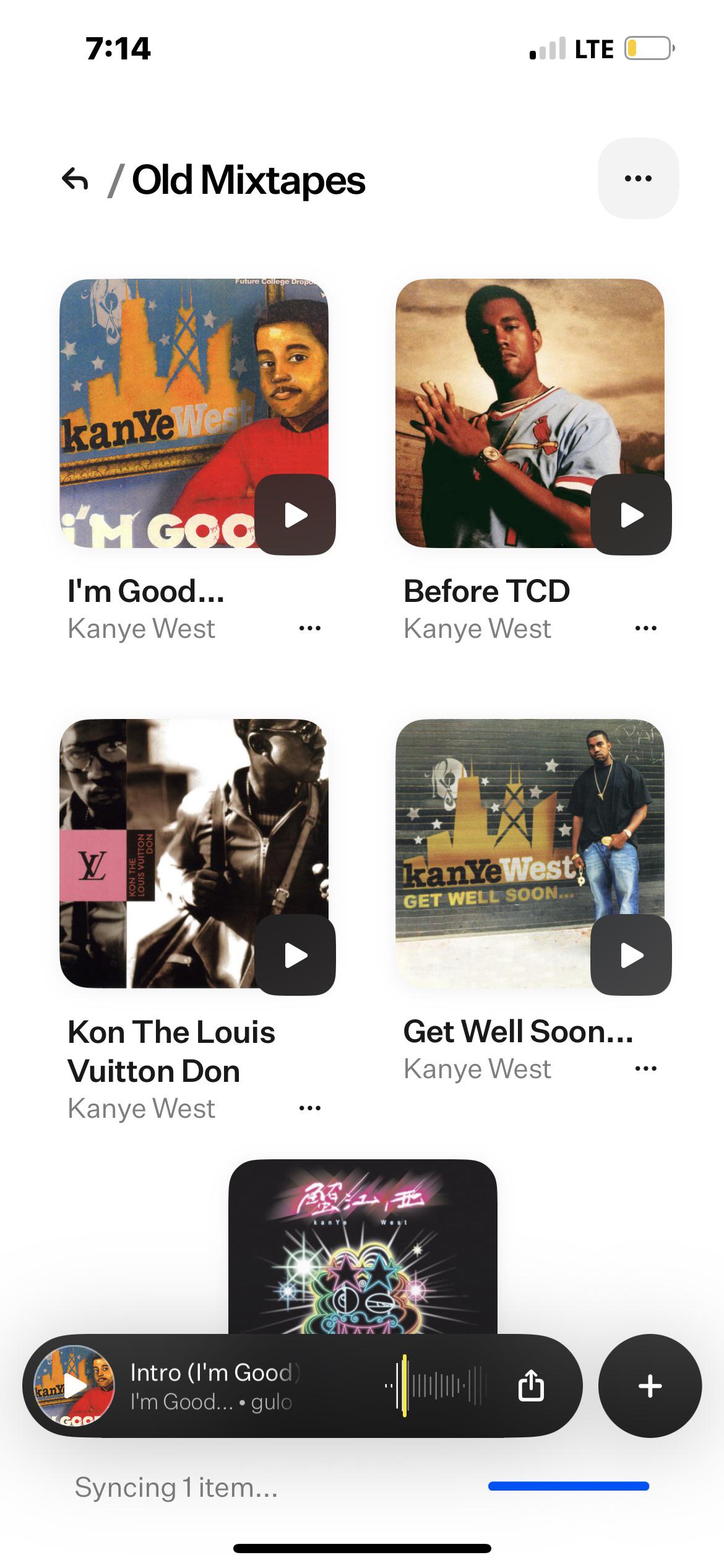 Just made untitleds for Kanye's early mixtapes 🫶🏼🫶🏼 enjoy r/GoodAssSub