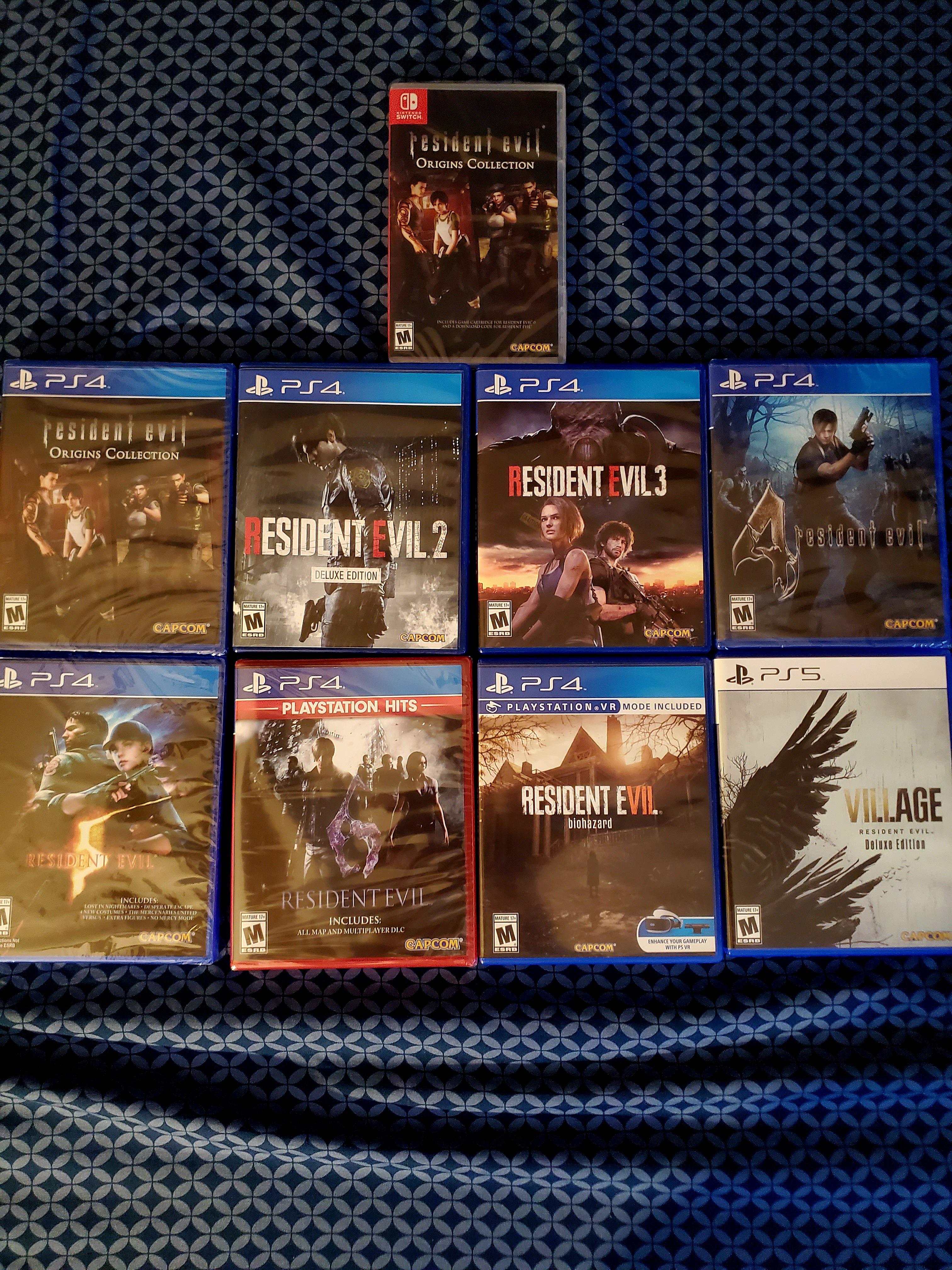 One of the greatest video game series ever. What is your favorite RE