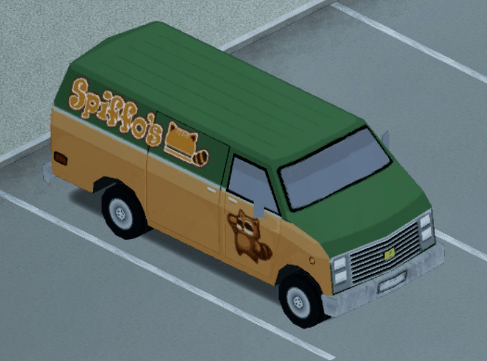 What if the Spiffo Van... Had a fridge & freezer boot/trunk r