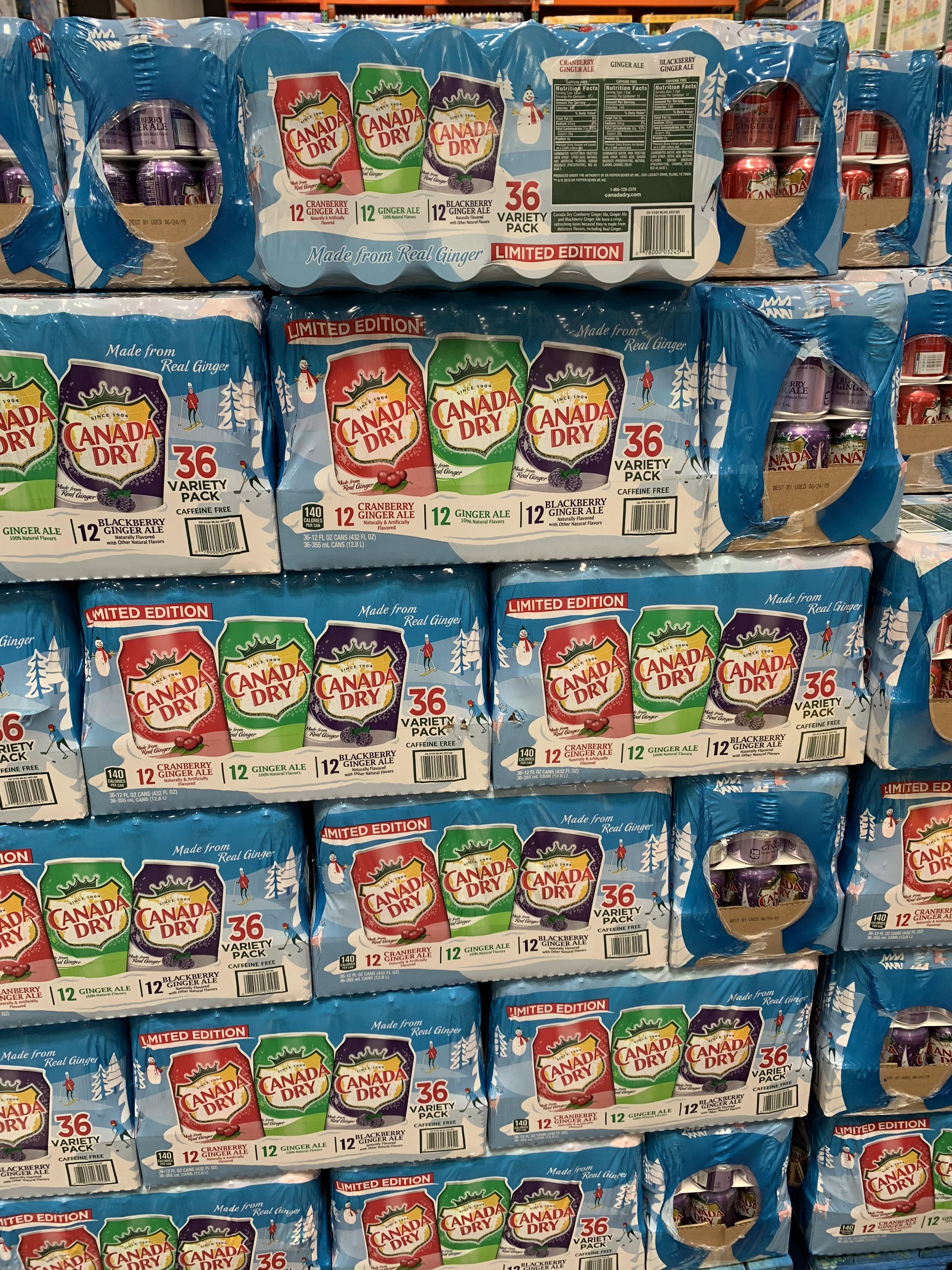 Canada Dry multipack at Costco r/ToFizzOrNotToFizz