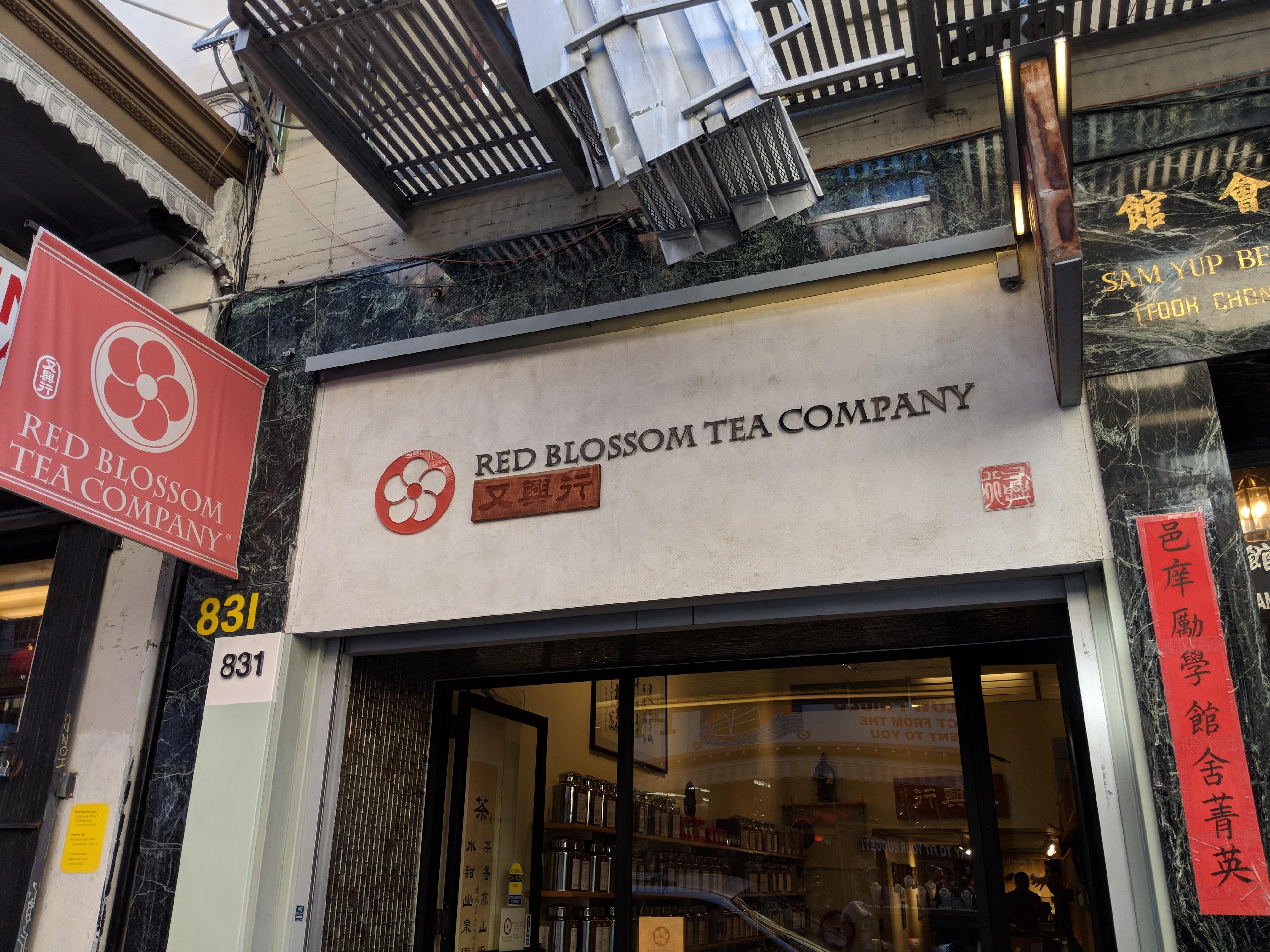 In San Francisco last week, visited Red Blossom Tea Company for a